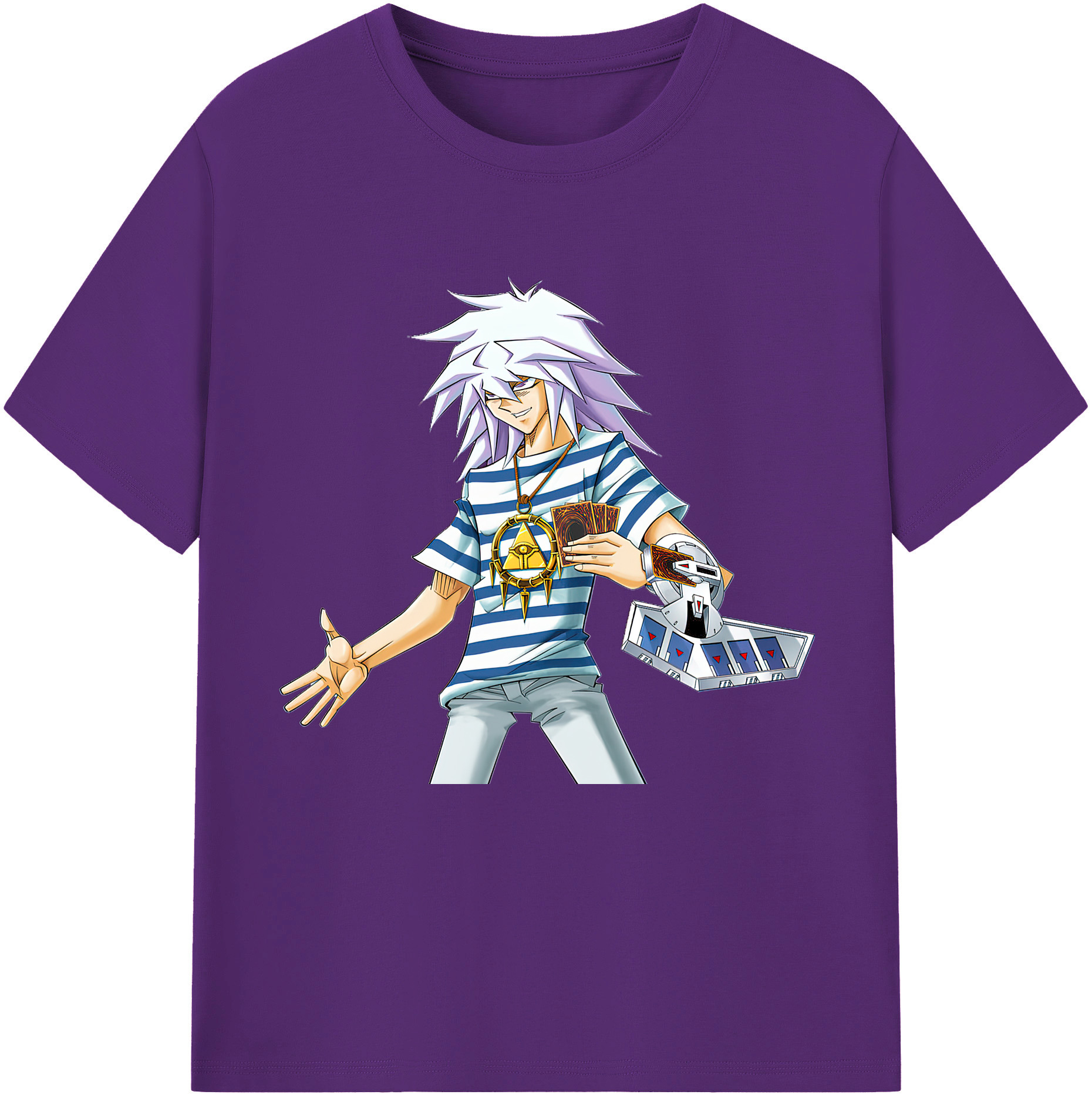 （画像用） 遊☆戯☆王 Yu-Gi-Oh! 綿100％半袖Tシャツ（フロントプリント）
