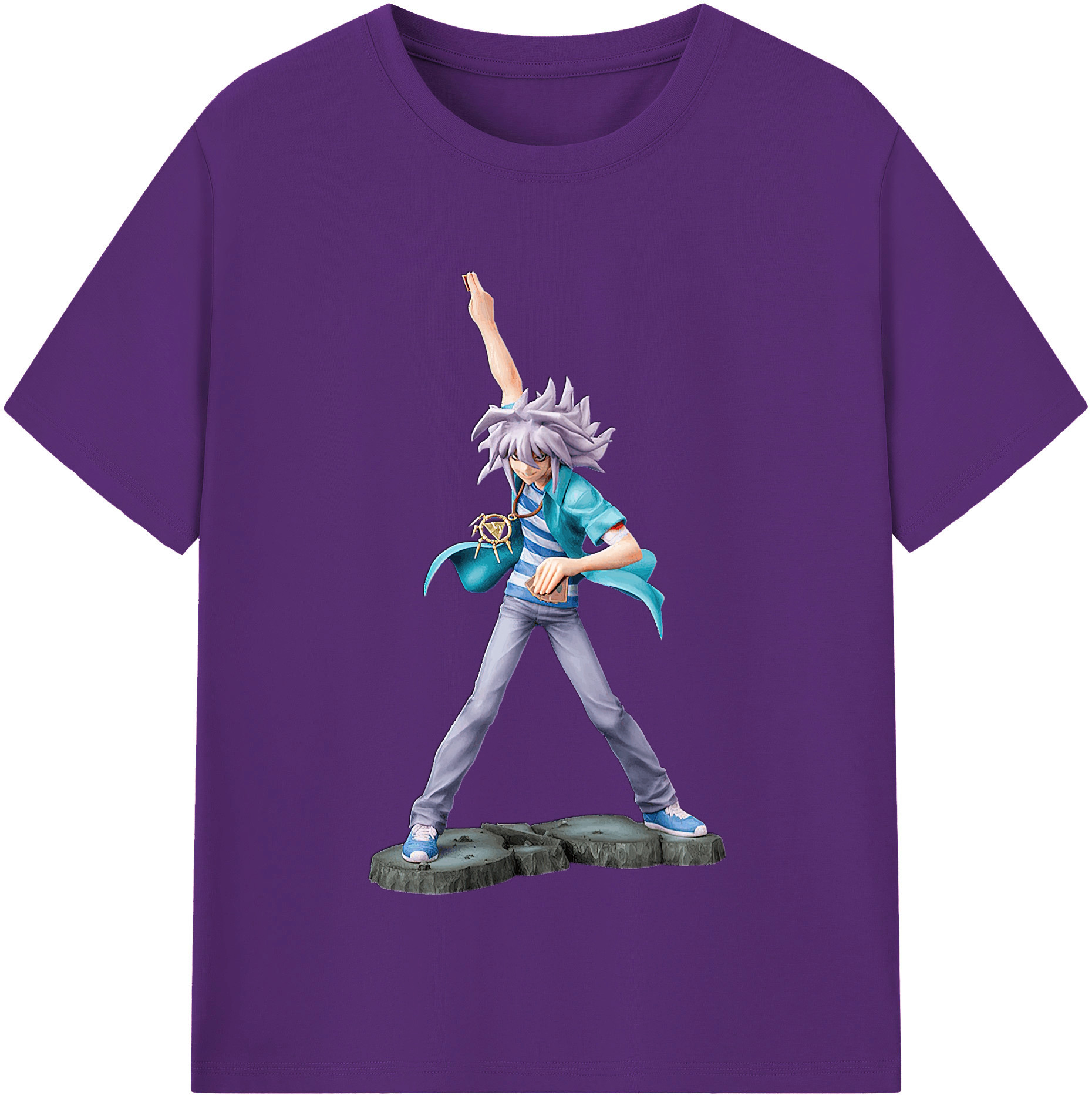 （画像用） 遊☆戯☆王 Yu-Gi-Oh! 綿100％半袖Tシャツ（フロントプリント）