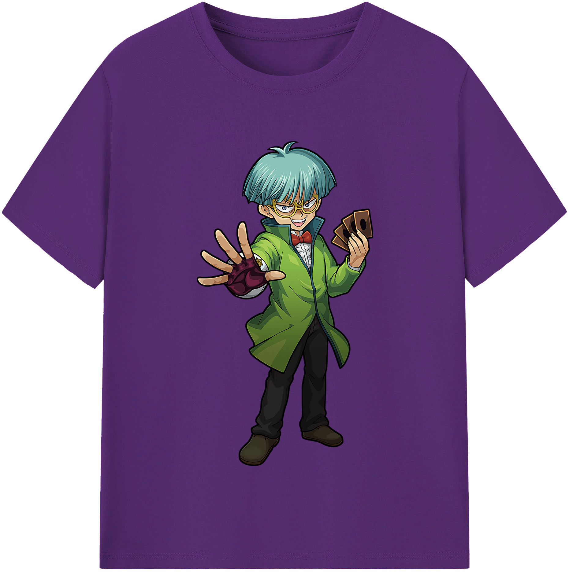 （画像用） 遊☆戯☆王 Yu-Gi-Oh! 綿100％半袖Tシャツ（フロントプリント）