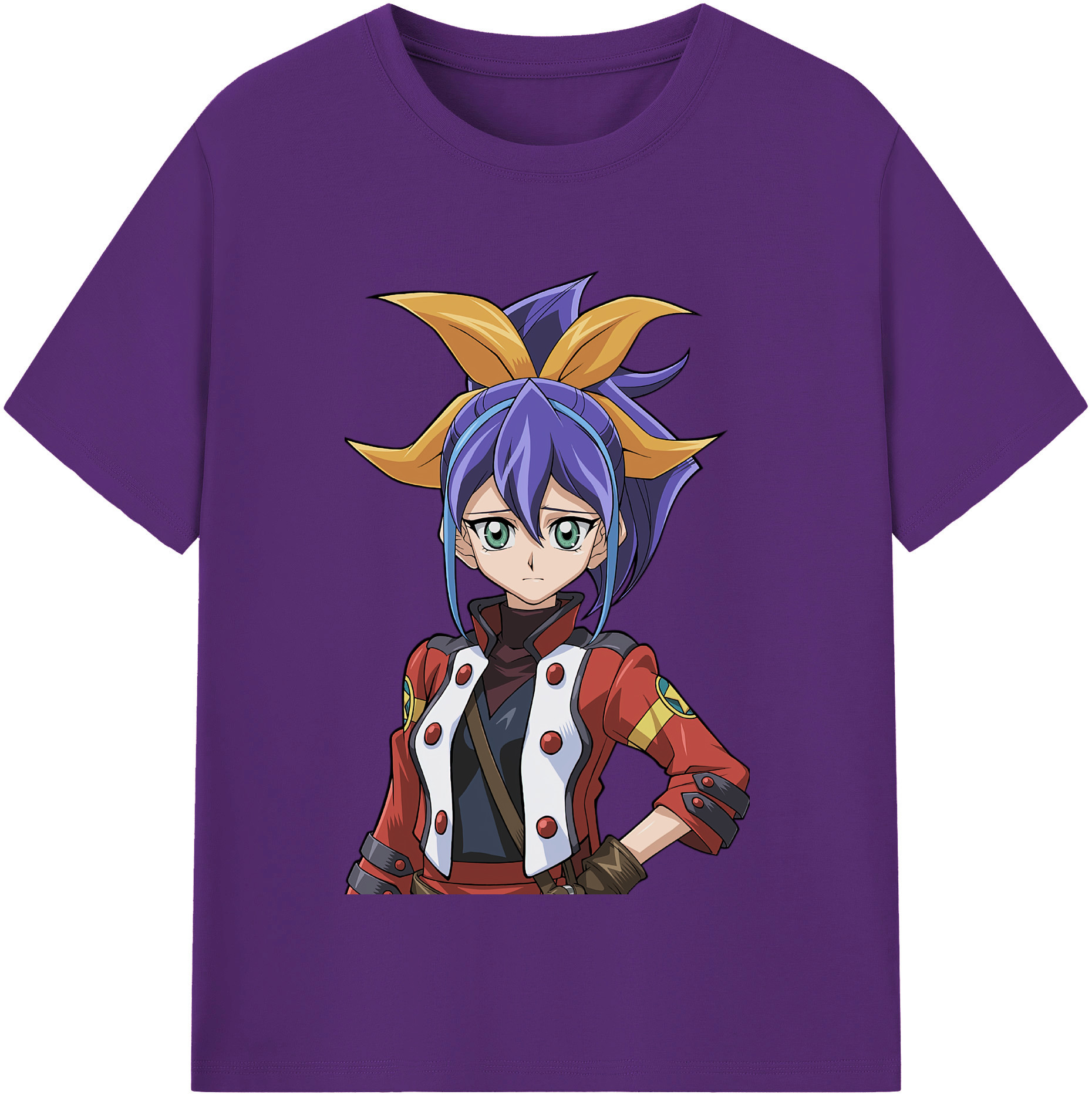 （画像用） 遊☆戯☆王 Yu-Gi-Oh! 綿100％半袖Tシャツ（フロントプリント）