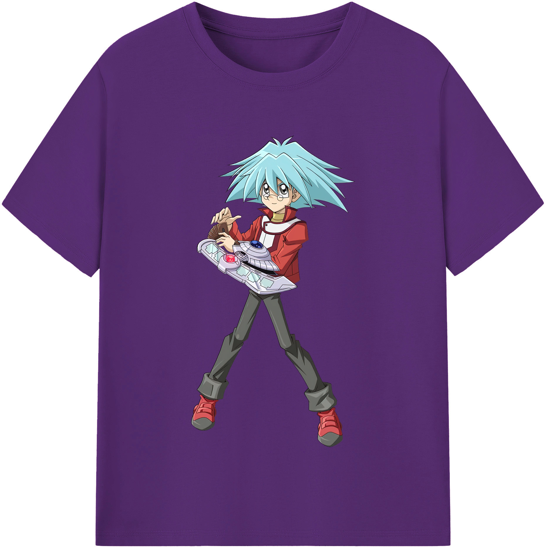 （画像用） 遊☆戯☆王 Yu-Gi-Oh! 綿100％半袖Tシャツ（フロントプリント）