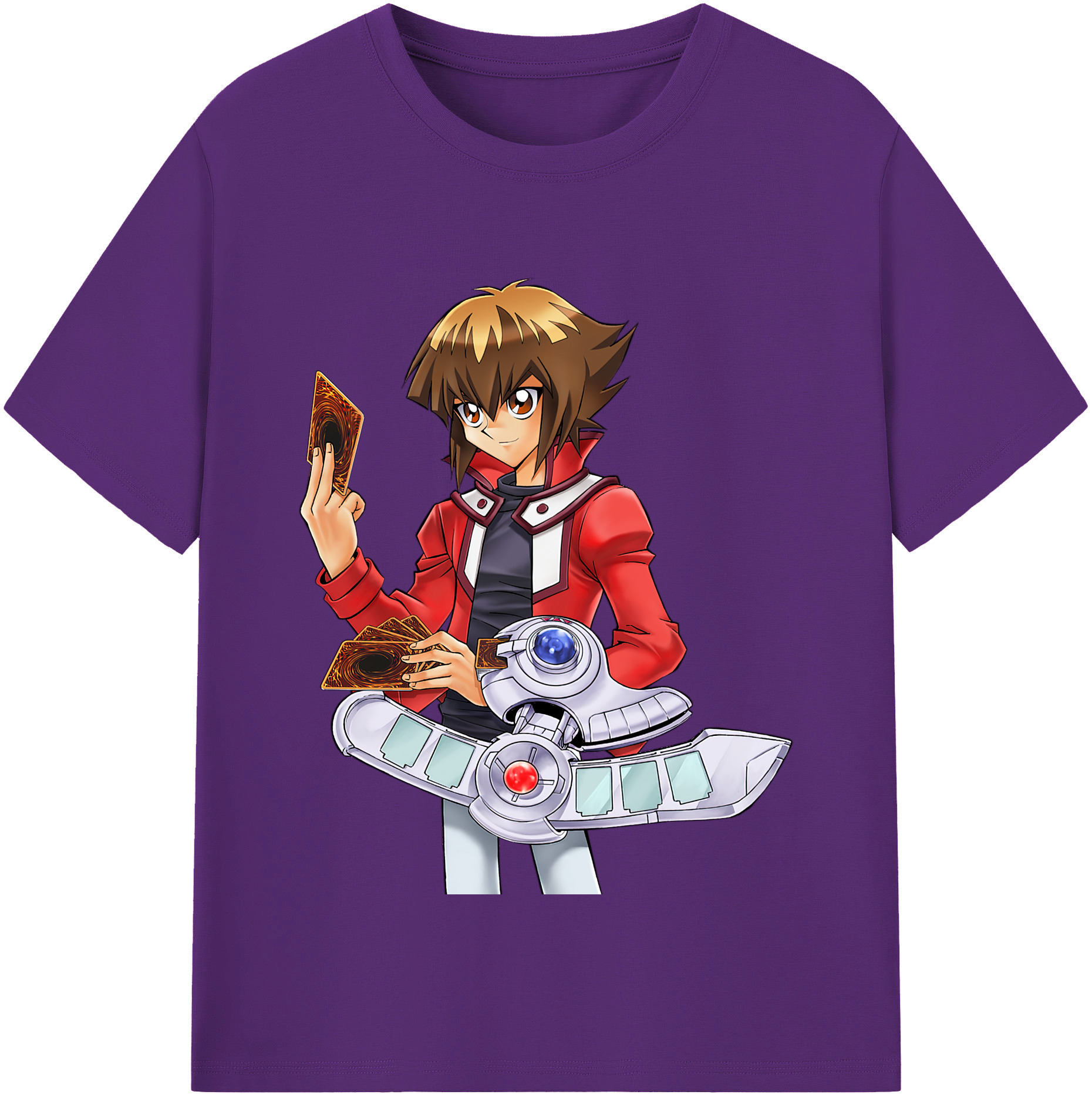 （画像用） 遊☆戯☆王 Yu-Gi-Oh! 綿100％半袖Tシャツ（フロントプリント）