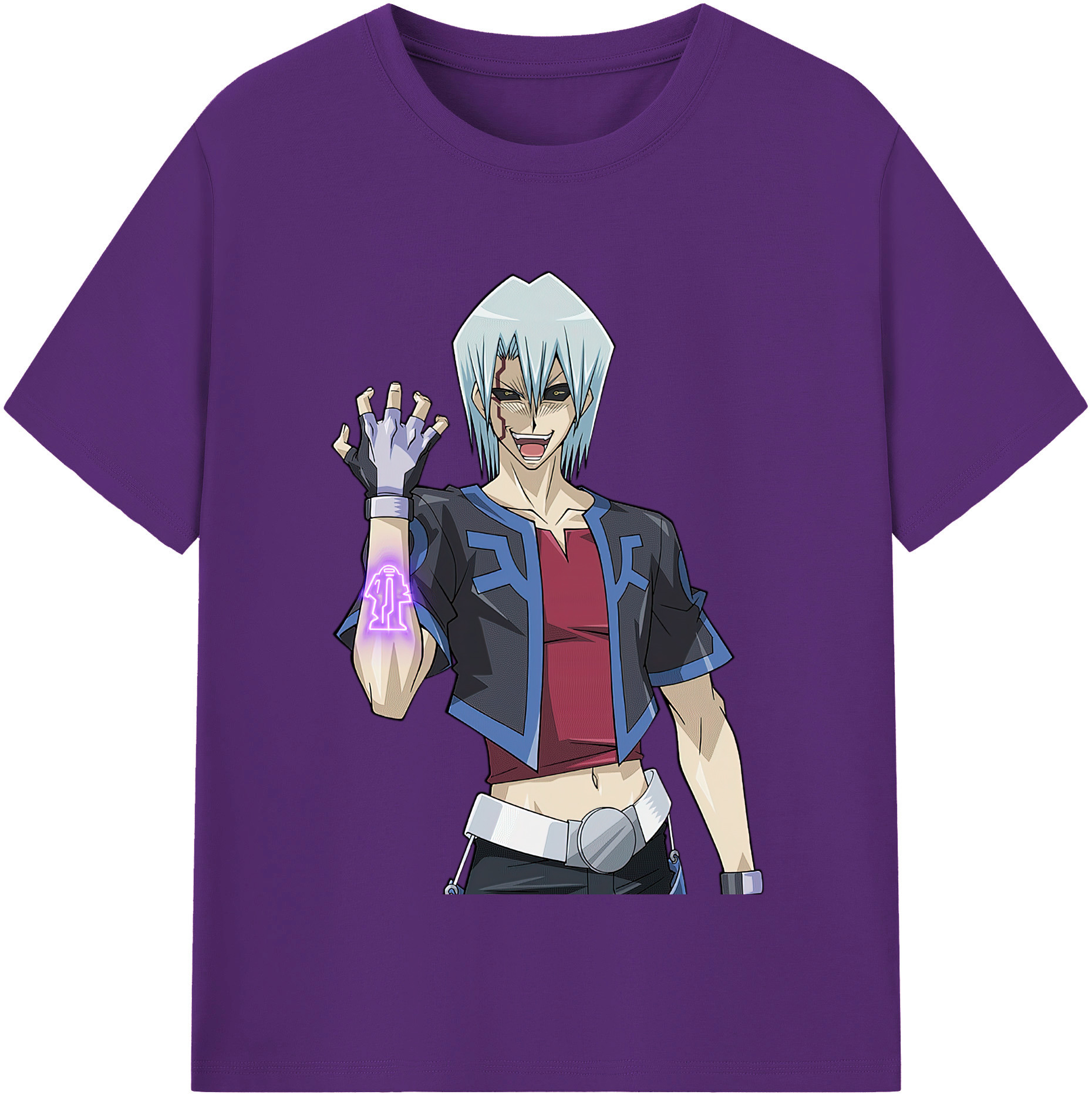 （画像用） 遊☆戯☆王 Yu-Gi-Oh! 綿100％半袖Tシャツ（フロントプリント）