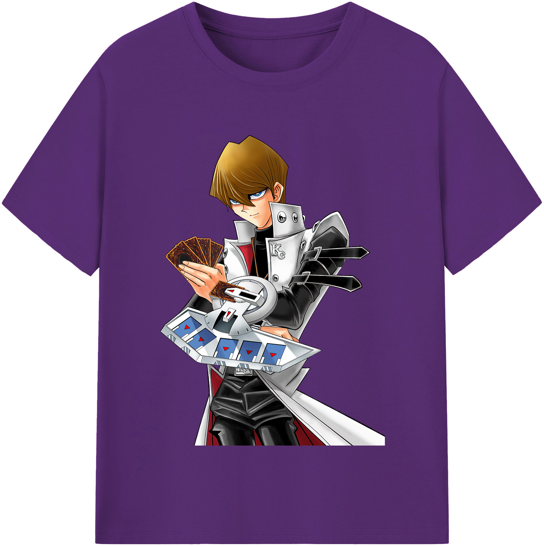 （画像用） 遊☆戯☆王 Yu-Gi-Oh! 綿100％半袖Tシャツ（フロントプリント）