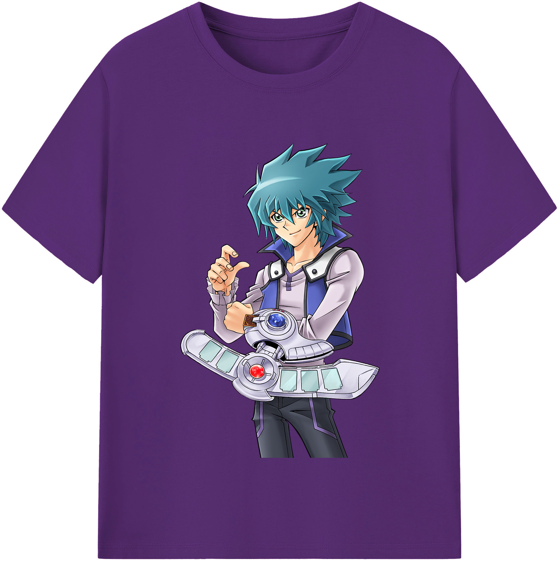 （画像用） 遊☆戯☆王 Yu-Gi-Oh! 綿100％半袖Tシャツ（フロントプリント）
