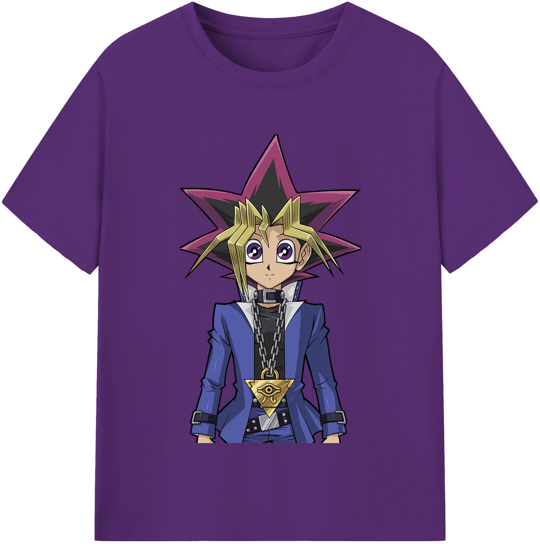 （画像用） 遊☆戯☆王 Yu-Gi-Oh! 綿100％半袖Tシャツ（フロントプリント）