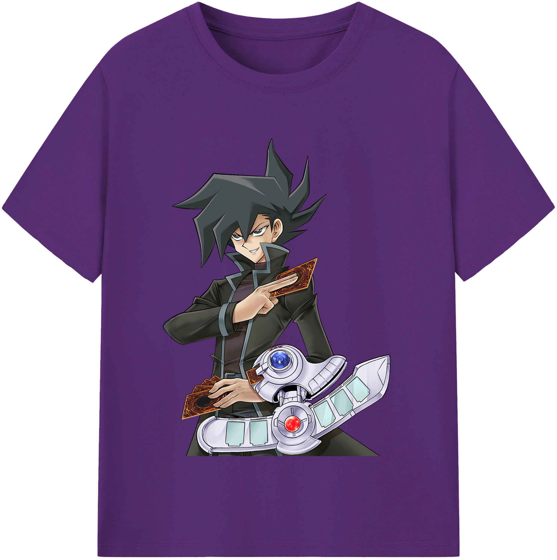 （画像用） 遊☆戯☆王 Yu-Gi-Oh! 綿100％半袖Tシャツ（フロントプリント）