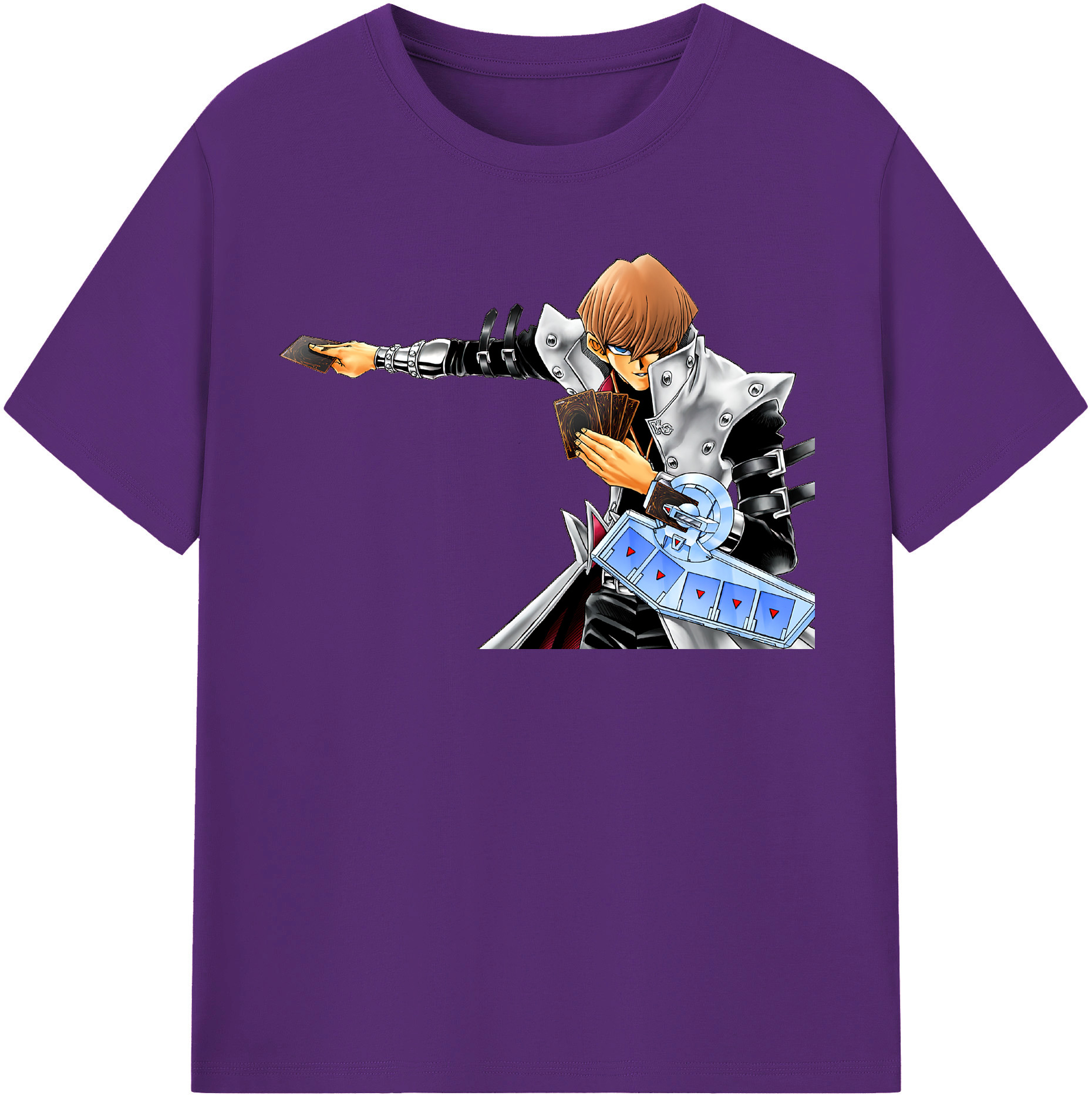 （画像用） 遊☆戯☆王 Yu-Gi-Oh! 綿100％半袖Tシャツ（フロントプリント）