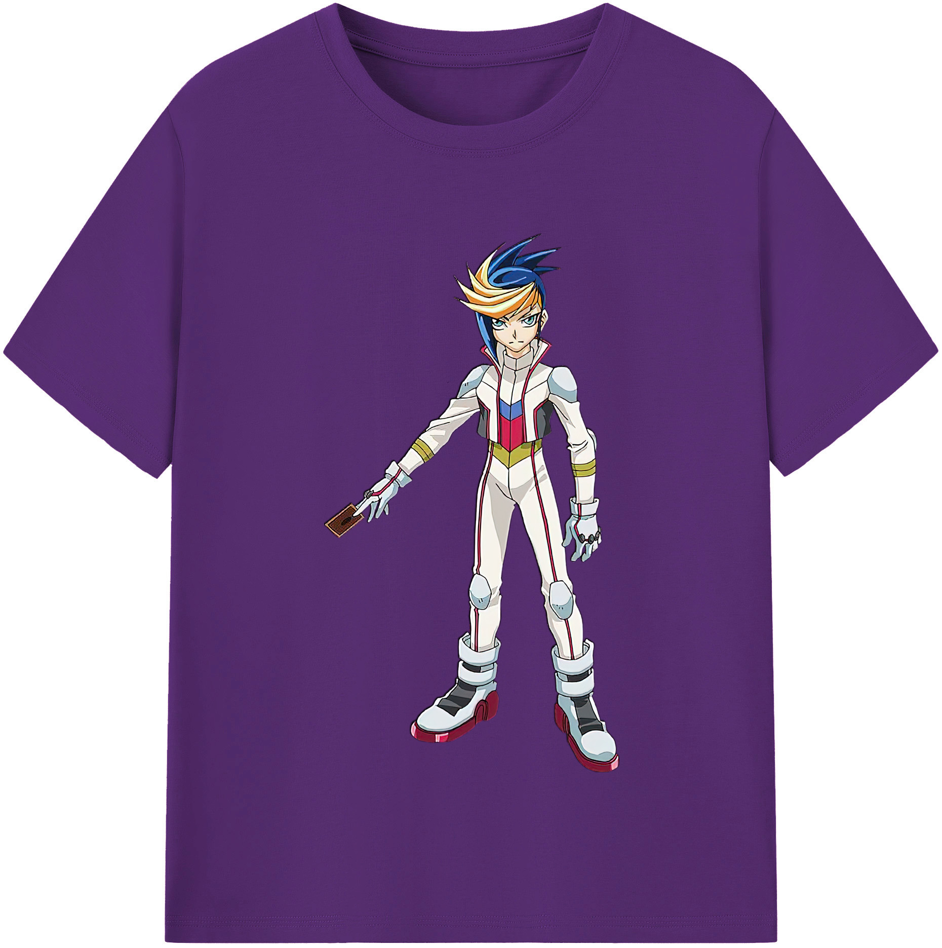 （画像用） 遊☆戯☆王 Yu-Gi-Oh! 綿100％半袖Tシャツ（フロントプリント）