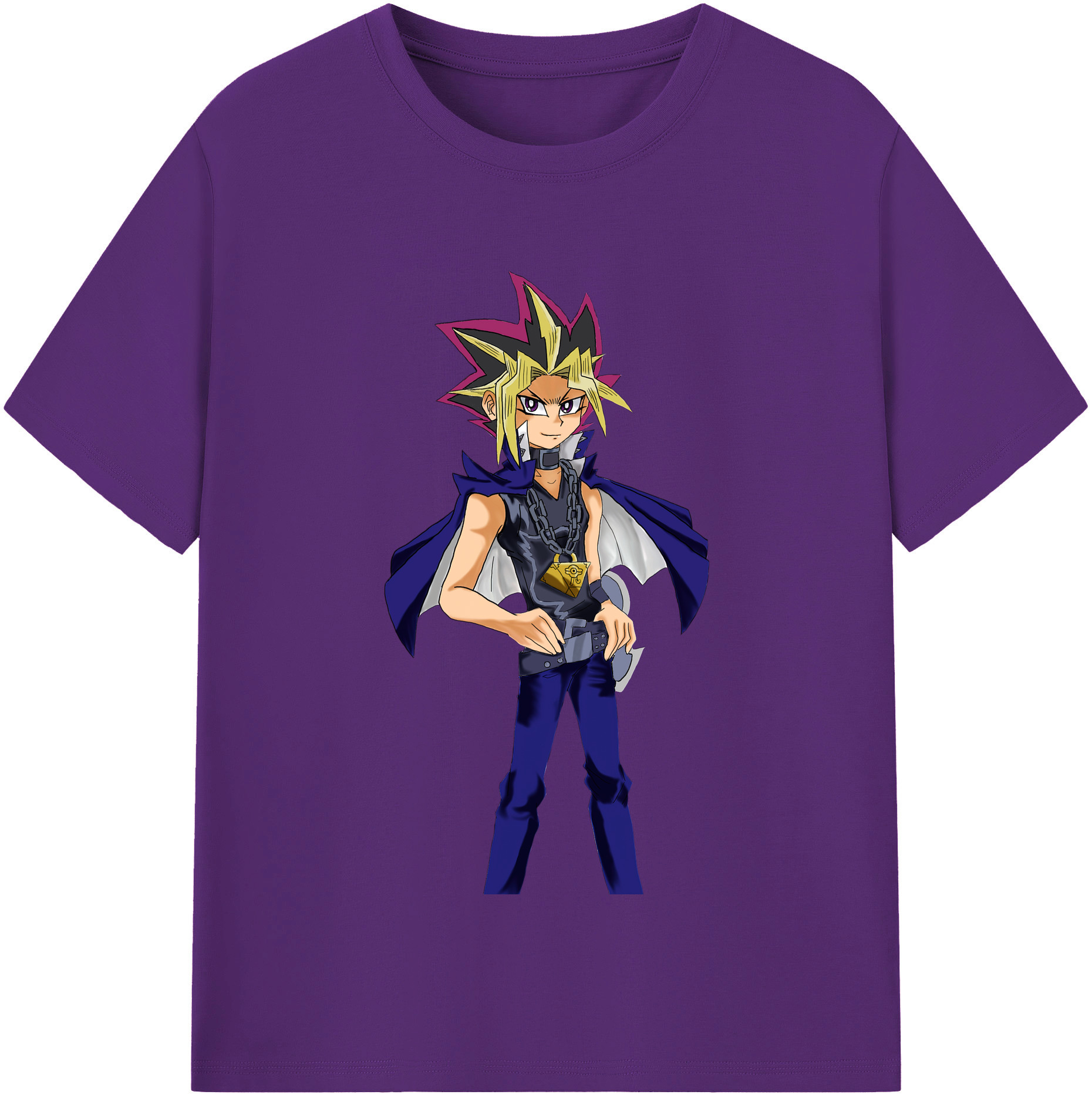 （画像用） 遊☆戯☆王 Yu-Gi-Oh! 綿100％半袖Tシャツ（フロントプリント）