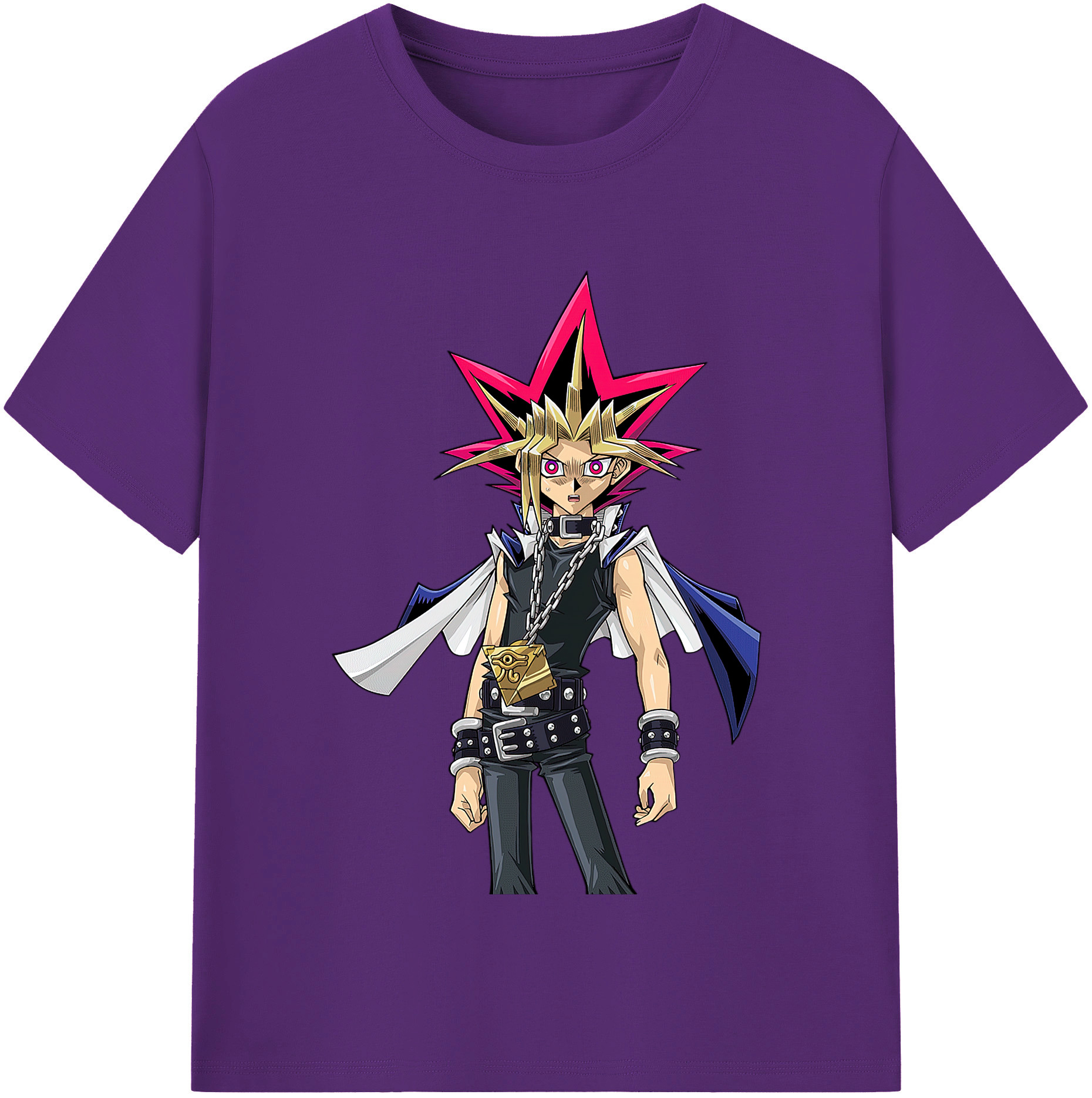 （画像用） 遊☆戯☆王 Yu-Gi-Oh! 綿100％半袖Tシャツ（フロントプリント）