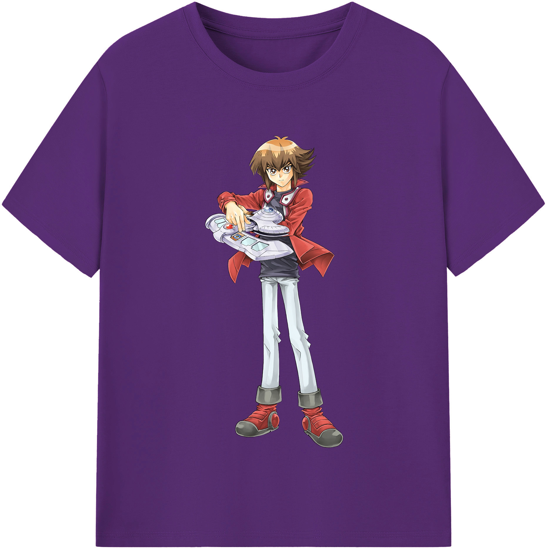 （画像用） 遊☆戯☆王 Yu-Gi-Oh! 綿100％半袖Tシャツ（フロントプリント）