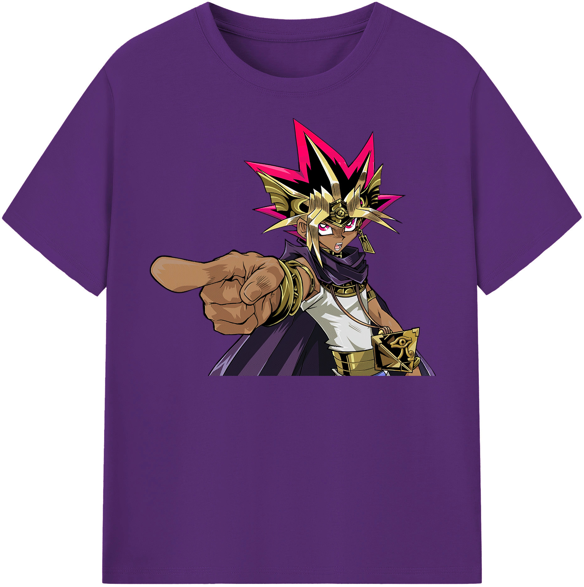 （画像用） 遊☆戯☆王 Yu-Gi-Oh! 綿100％半袖Tシャツ（フロントプリント）