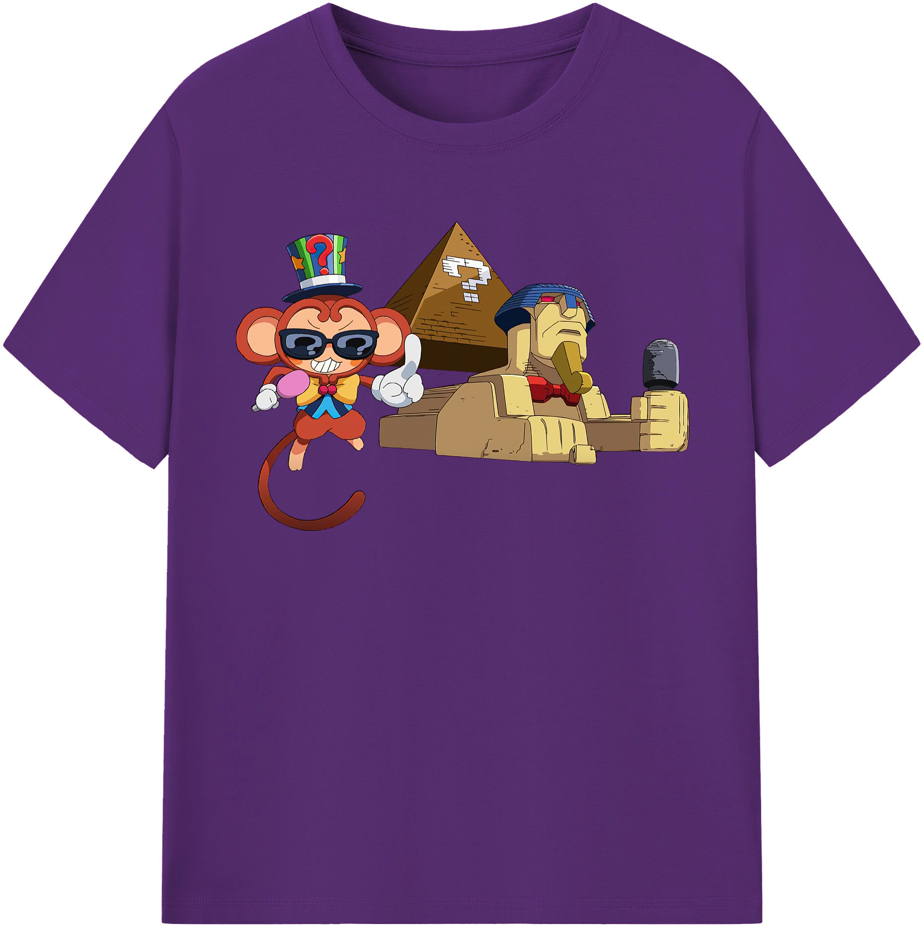 （画像用） 遊☆戯☆王 Yu-Gi-Oh! 綿100％半袖Tシャツ（フロントプリント）