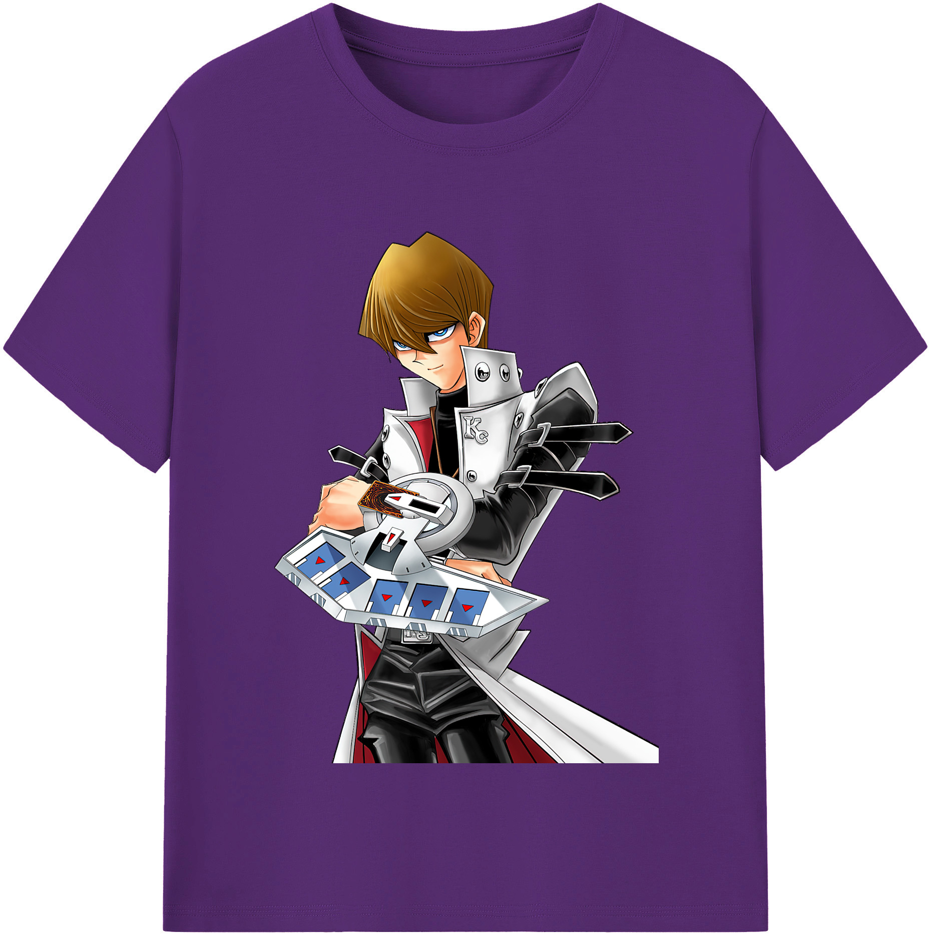 （画像用） 遊☆戯☆王 Yu-Gi-Oh! 綿100％半袖Tシャツ（フロントプリント）