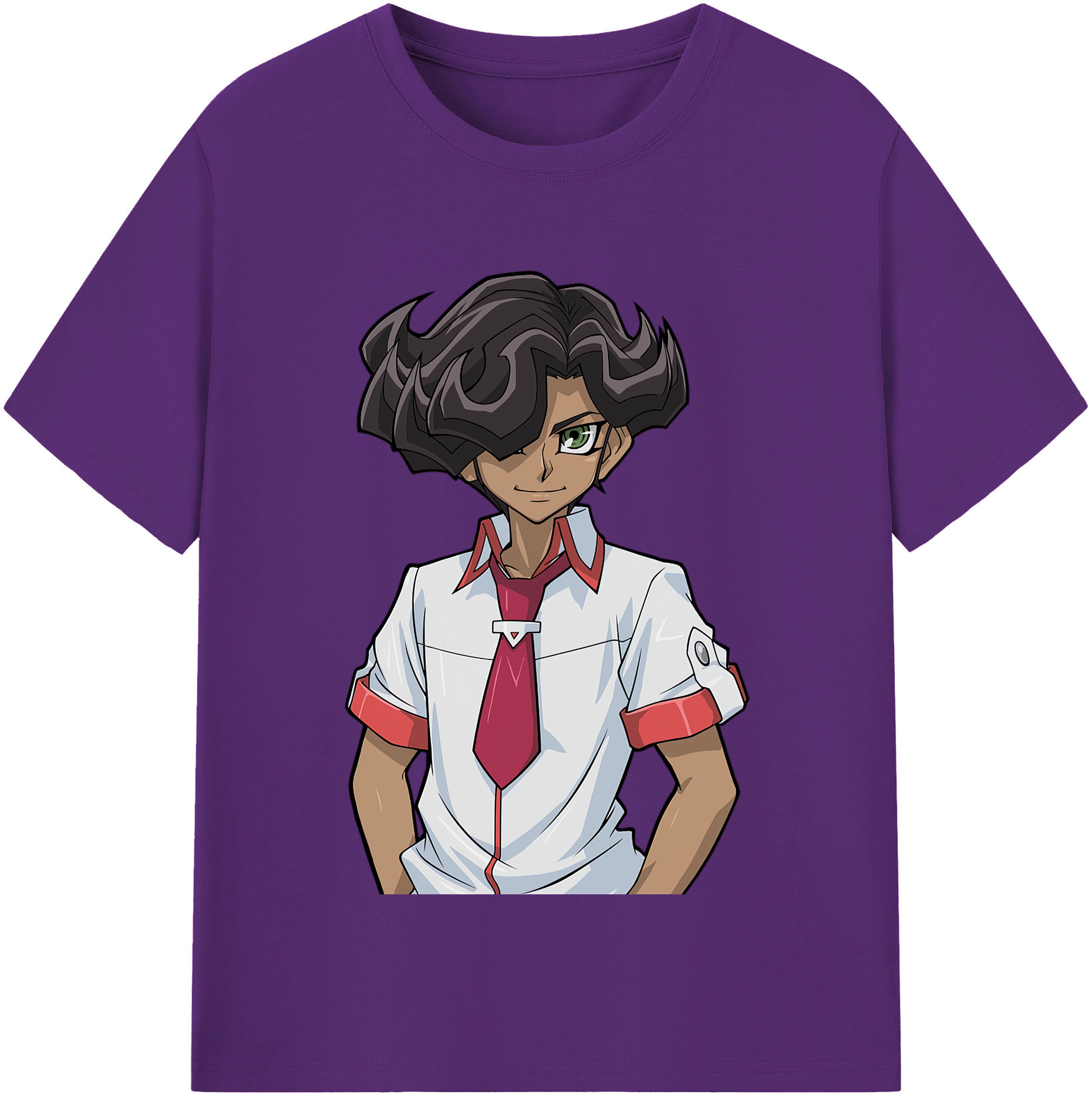 （画像用） 遊☆戯☆王 Yu-Gi-Oh! 綿100％半袖Tシャツ（フロントプリント）