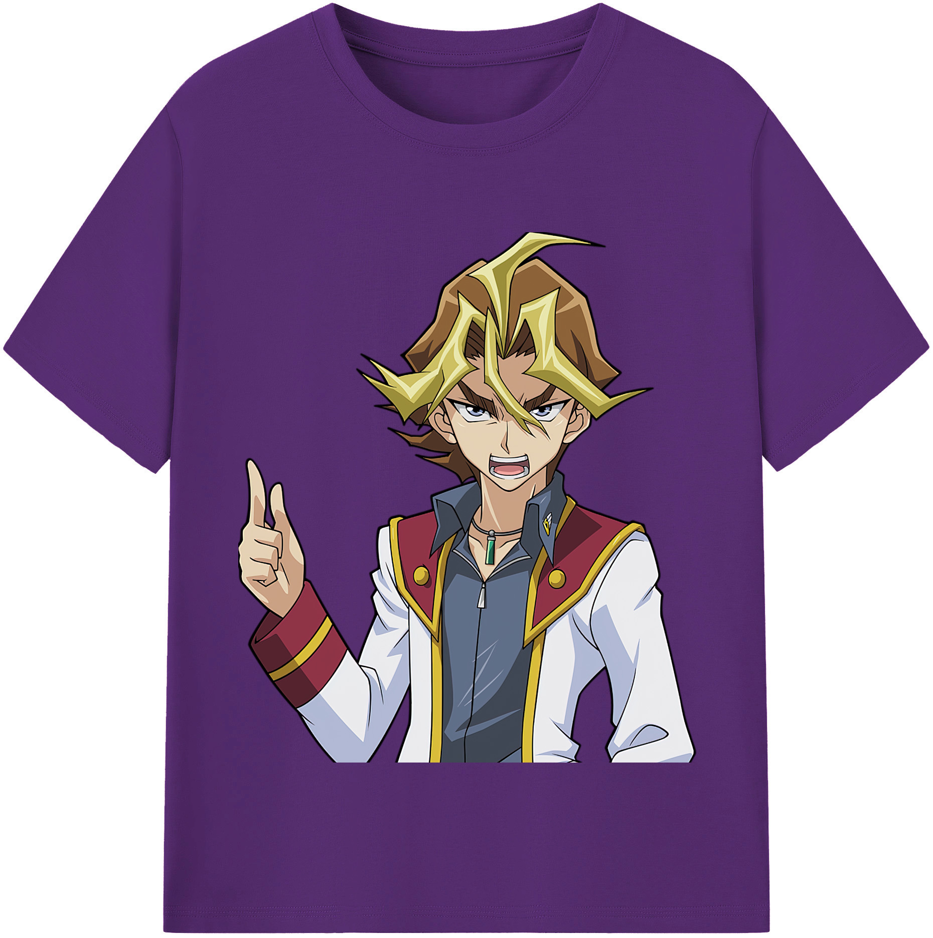 （画像用） 遊☆戯☆王 Yu-Gi-Oh! 綿100％半袖Tシャツ（フロントプリント）