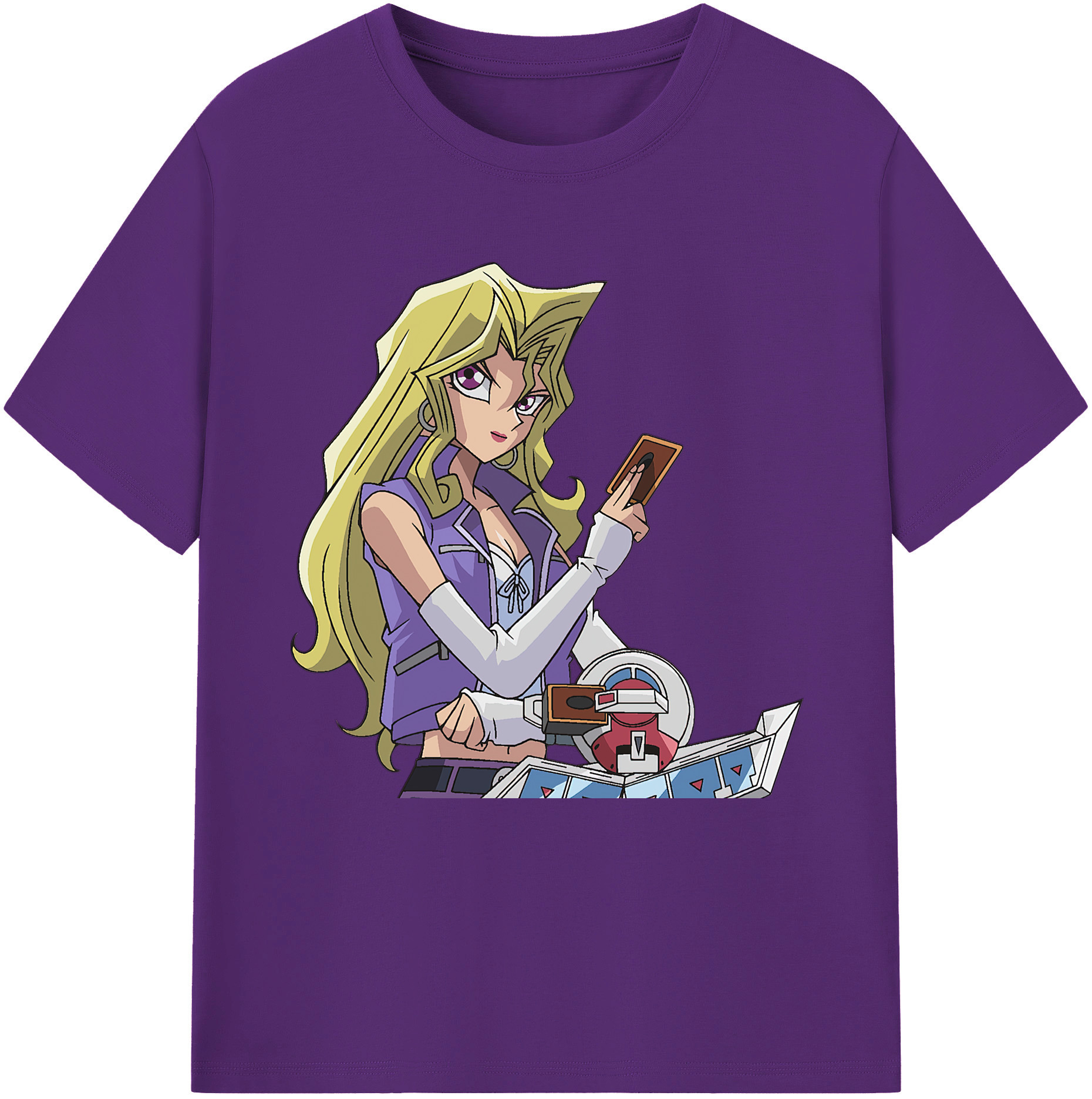 （画像用） 遊☆戯☆王 Yu-Gi-Oh! 綿100％半袖Tシャツ（フロントプリント）