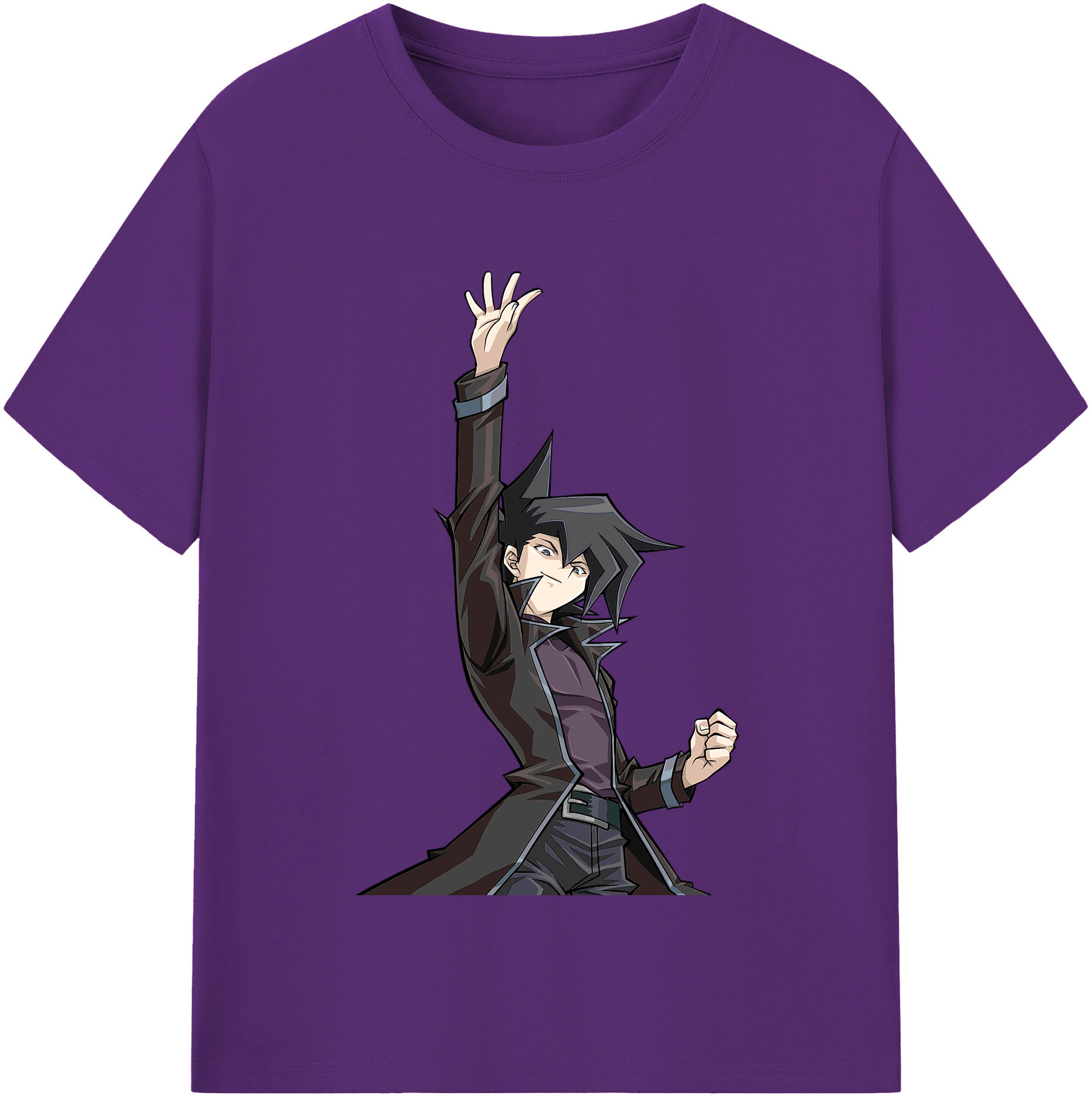 （画像用） 遊☆戯☆王 Yu-Gi-Oh! 綿100％半袖Tシャツ（フロントプリント）