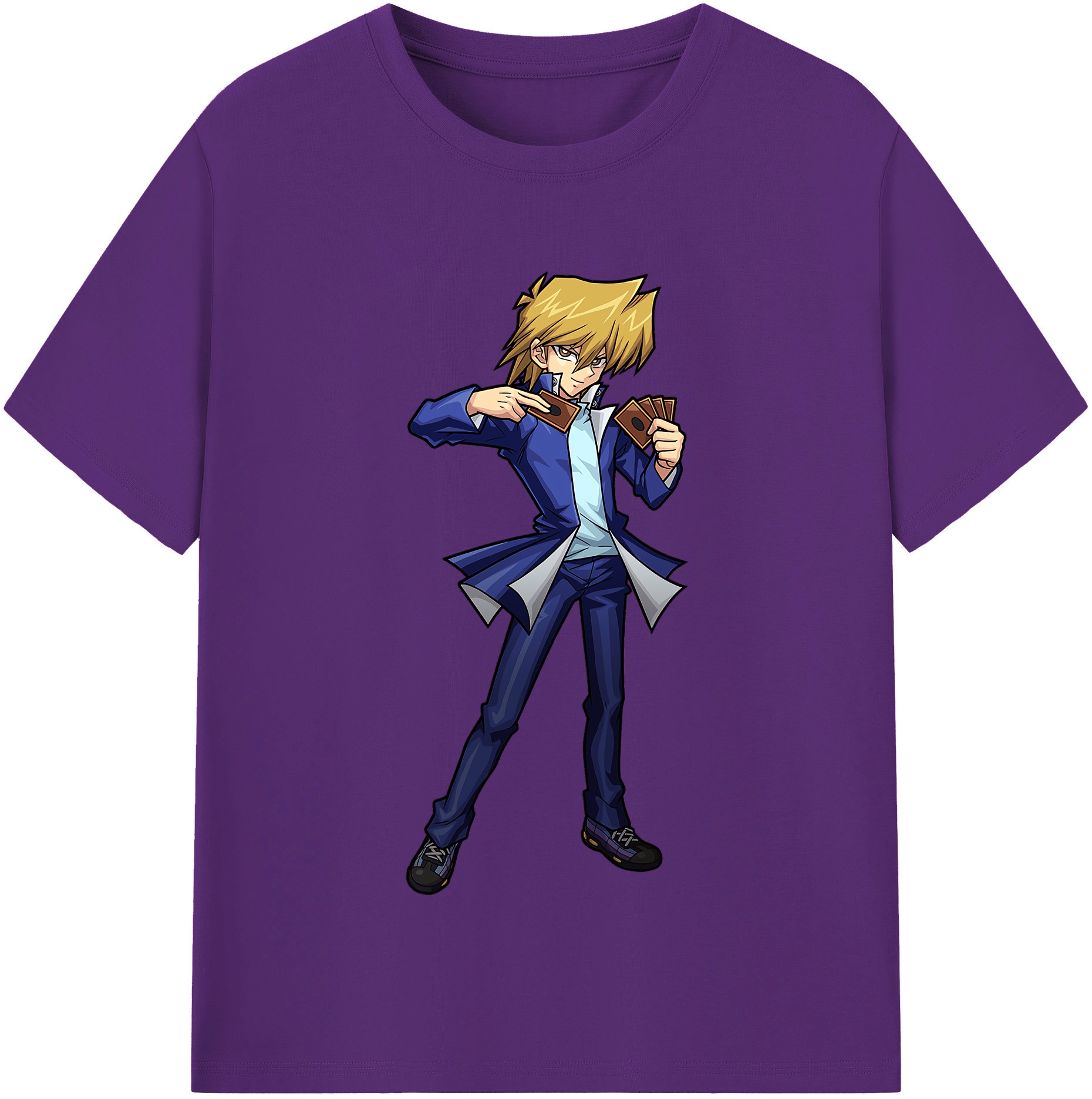 （画像用） 遊☆戯☆王 Yu-Gi-Oh! 綿100％半袖Tシャツ（フロントプリント）