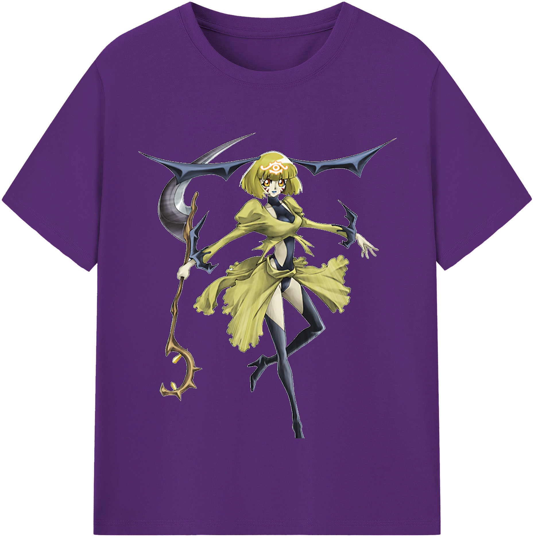 （画像用） 遊☆戯☆王 Yu-Gi-Oh! 綿100％半袖Tシャツ（フロントプリント）
