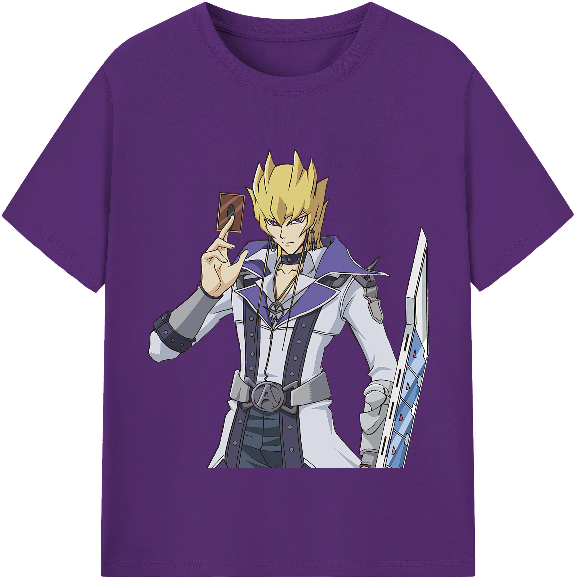 （画像用） 遊☆戯☆王 Yu-Gi-Oh! 綿100％半袖Tシャツ（フロントプリント）