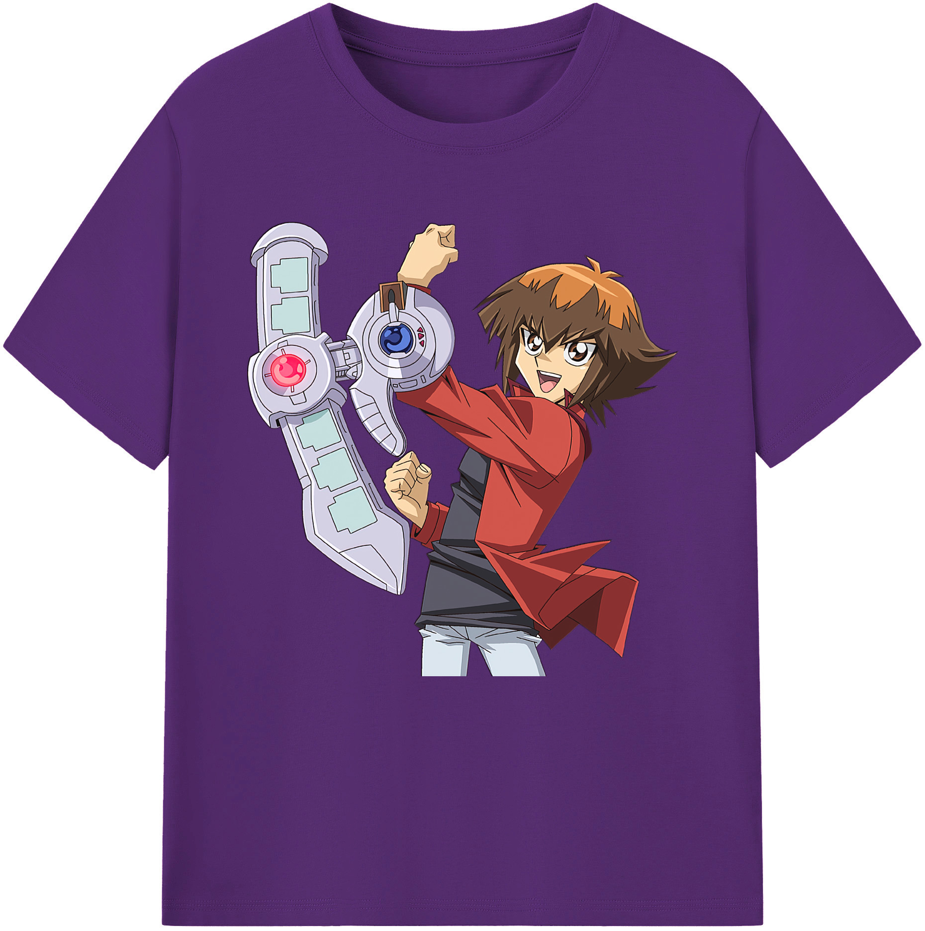 （画像用） 遊☆戯☆王 Yu-Gi-Oh! 綿100％半袖Tシャツ（フロントプリント）