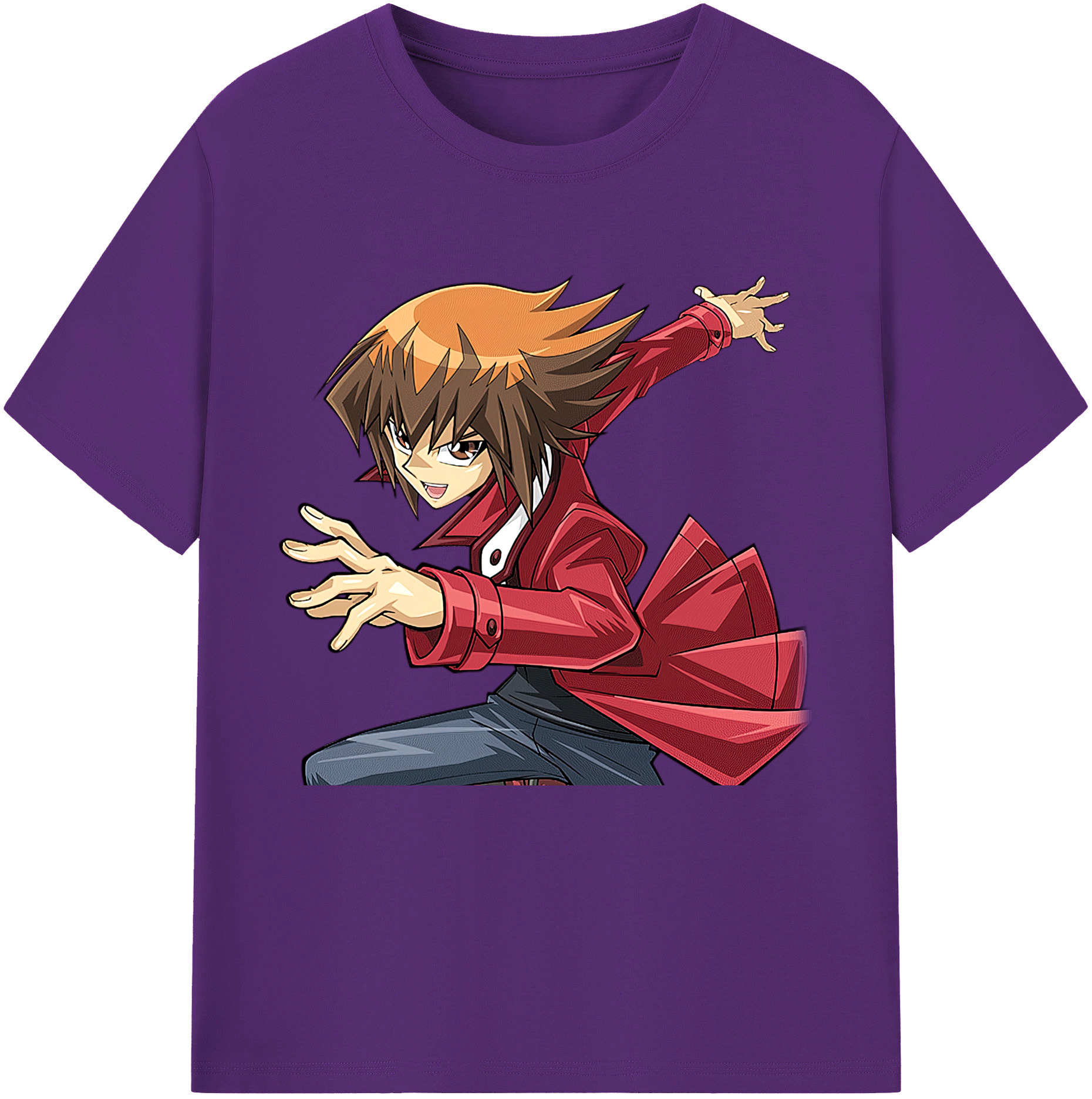 （画像用） 遊☆戯☆王 Yu-Gi-Oh! 綿100％半袖Tシャツ（フロントプリント）