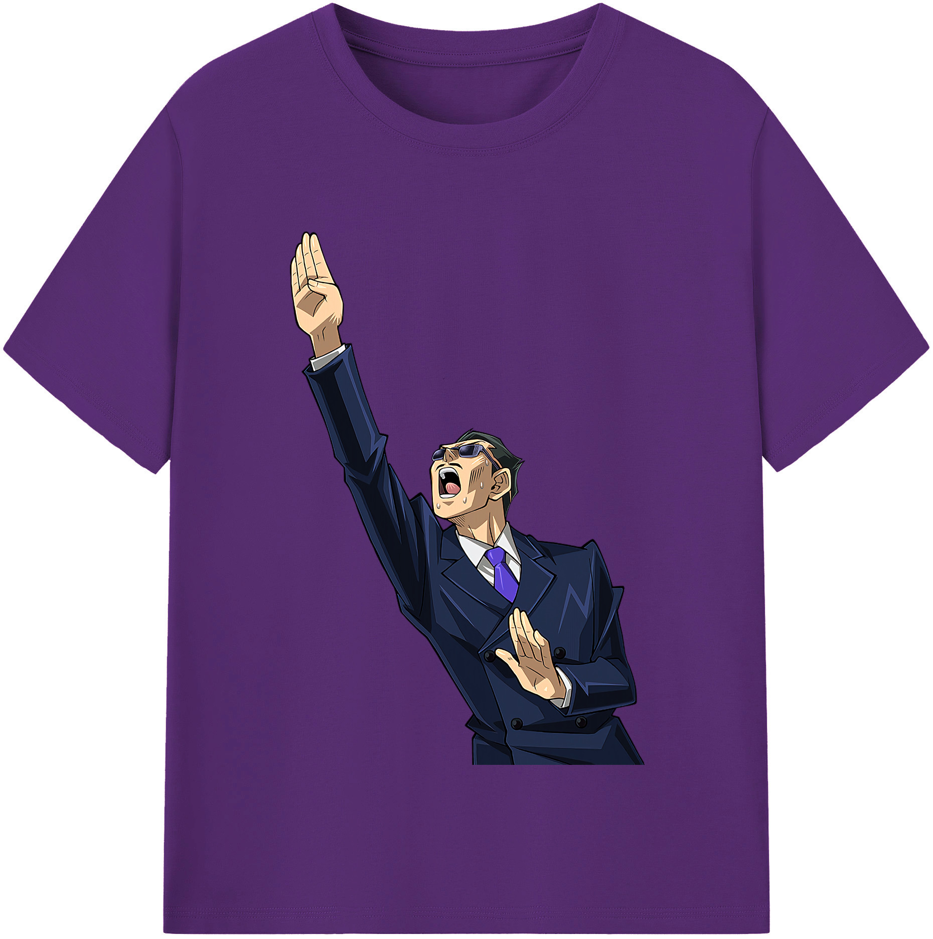 （画像用） 遊☆戯☆王 Yu-Gi-Oh! 綿100％半袖Tシャツ（フロントプリント）