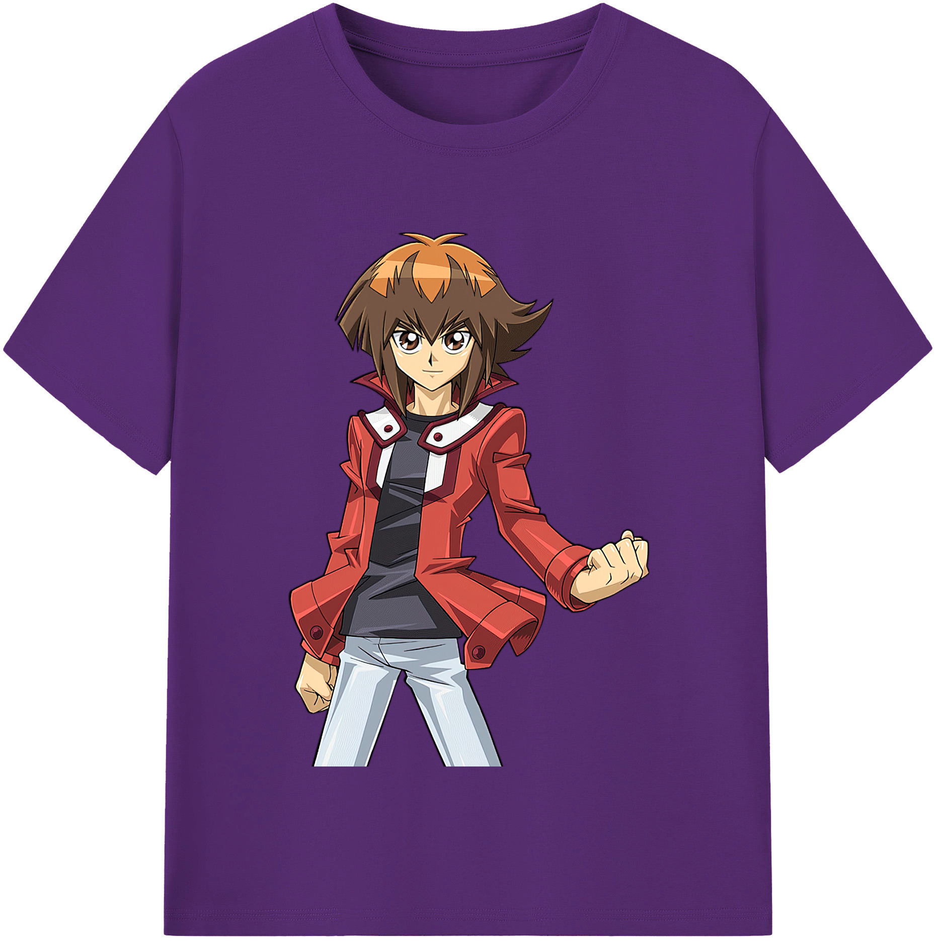 （画像用） 遊☆戯☆王 Yu-Gi-Oh! 綿100％半袖Tシャツ（フロントプリント）