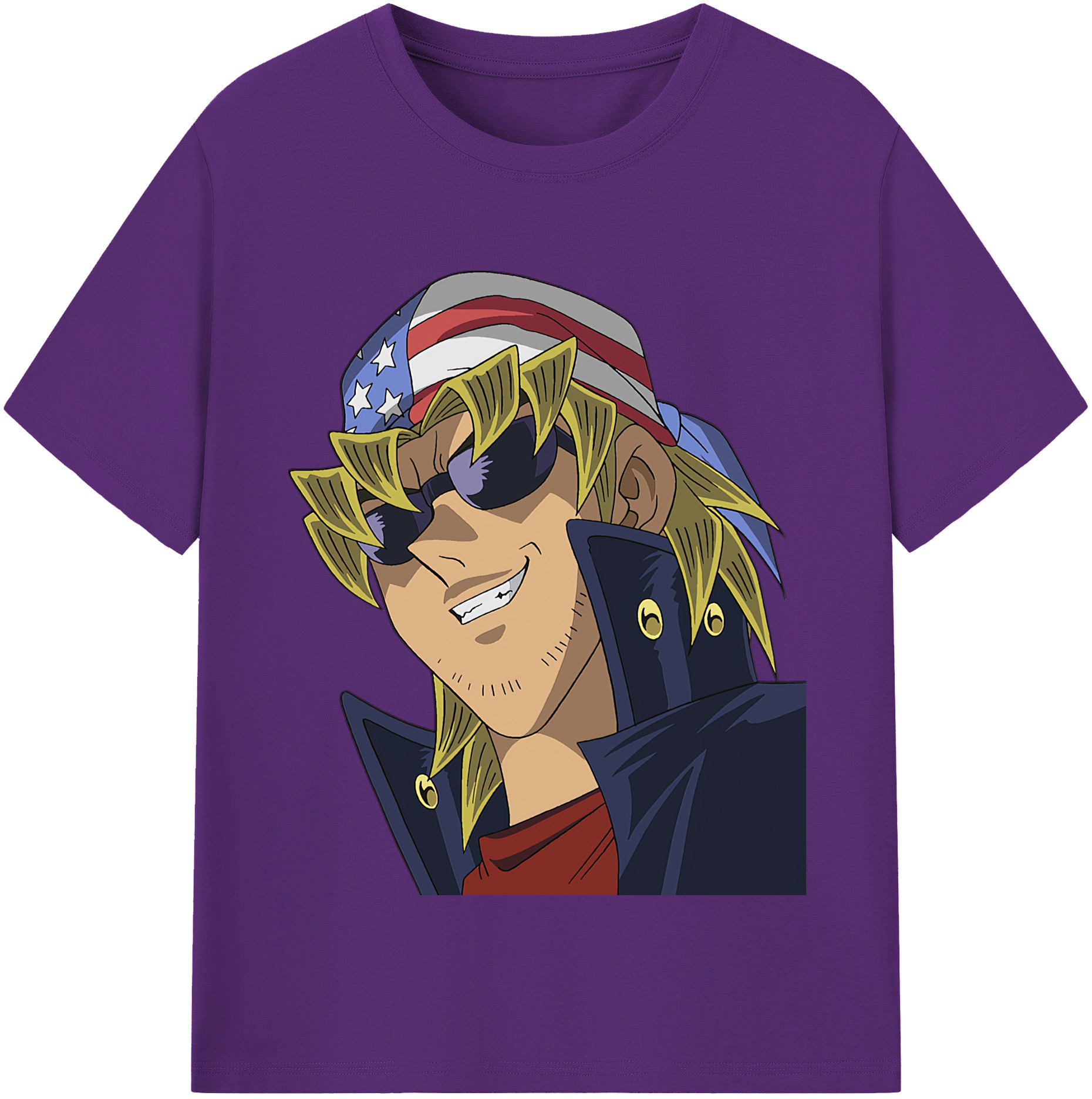 （画像用） 遊☆戯☆王 Yu-Gi-Oh! 綿100％半袖Tシャツ（フロントプリント）