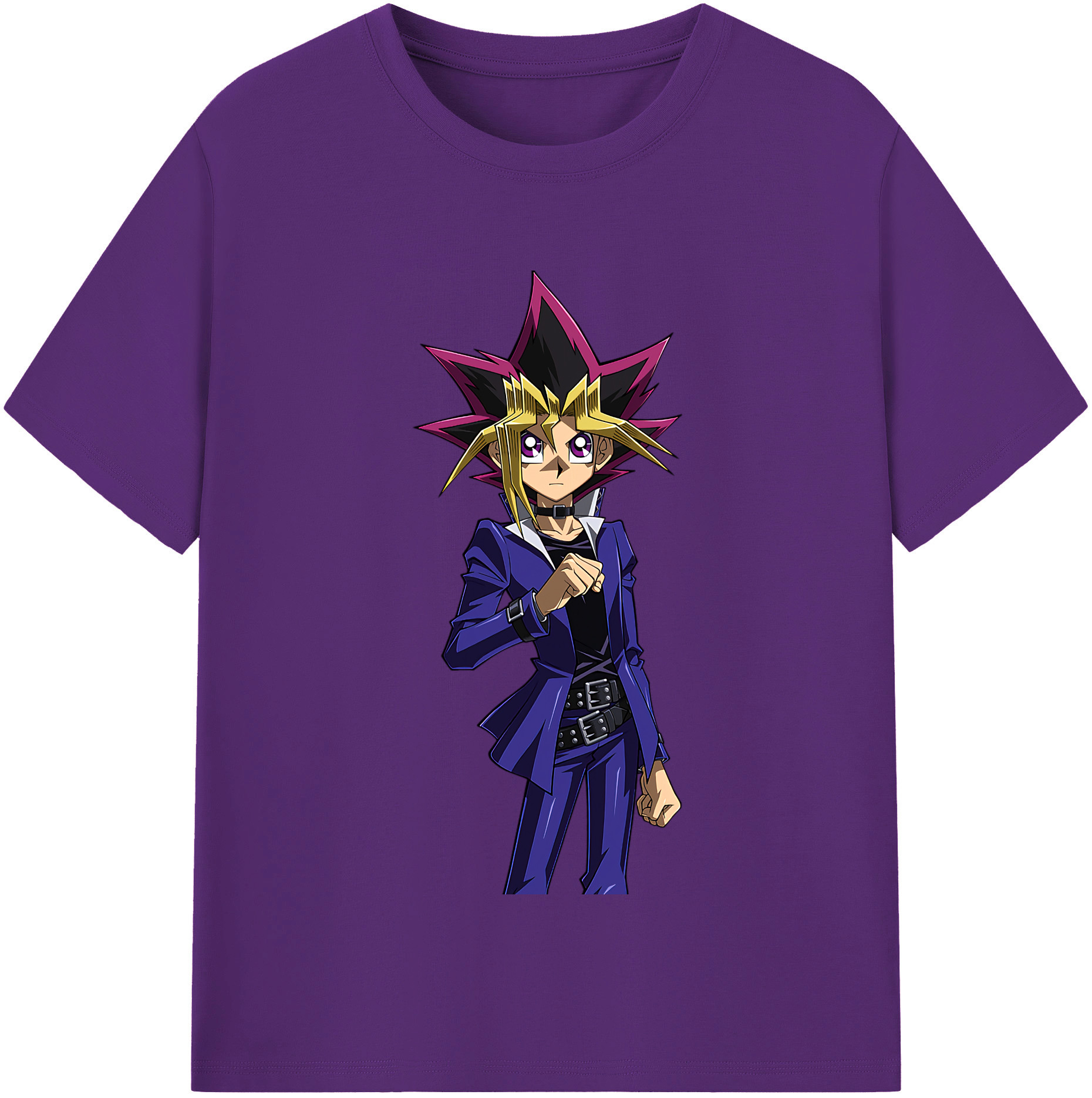 （画像用） 遊☆戯☆王 Yu-Gi-Oh! 綿100％半袖Tシャツ（フロントプリント）