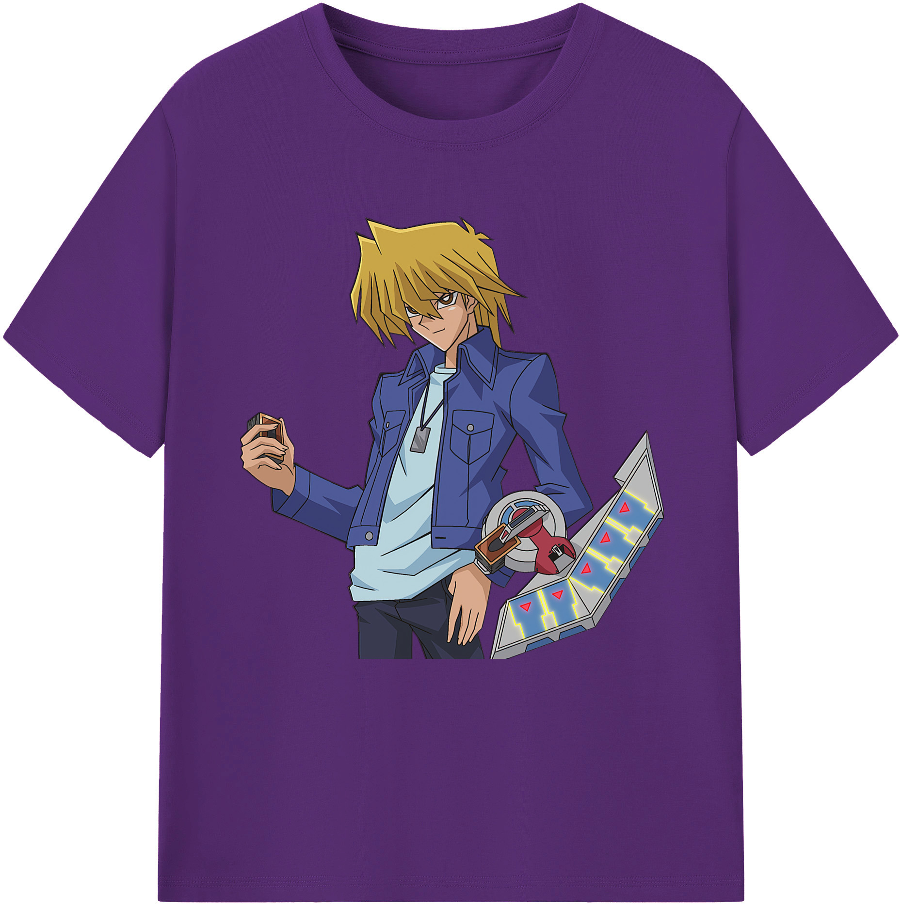 （画像用） 遊☆戯☆王 Yu-Gi-Oh! 綿100％半袖Tシャツ（フロントプリント）