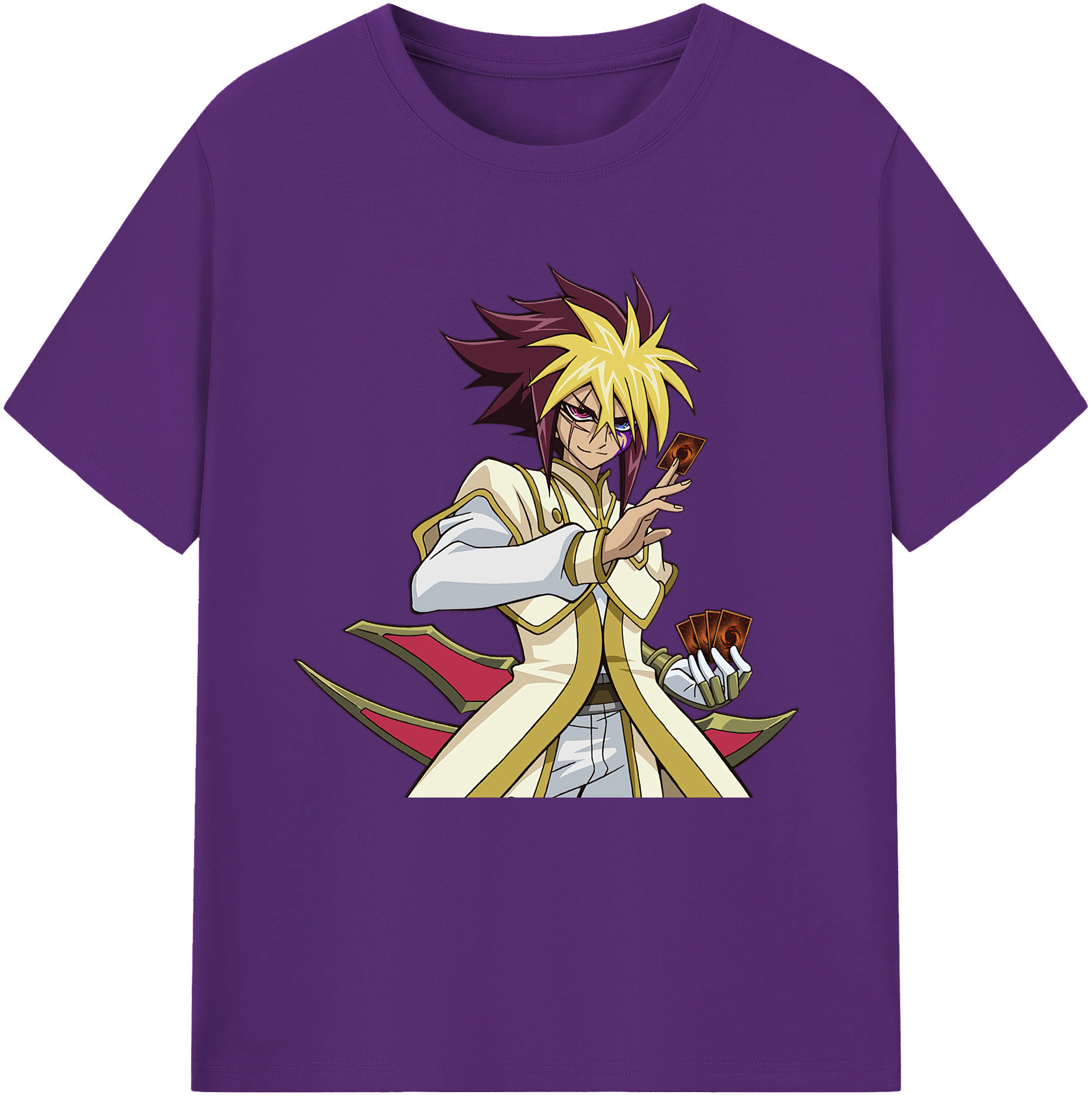 （画像用） 遊☆戯☆王 Yu-Gi-Oh! 綿100％半袖Tシャツ（フロントプリント）