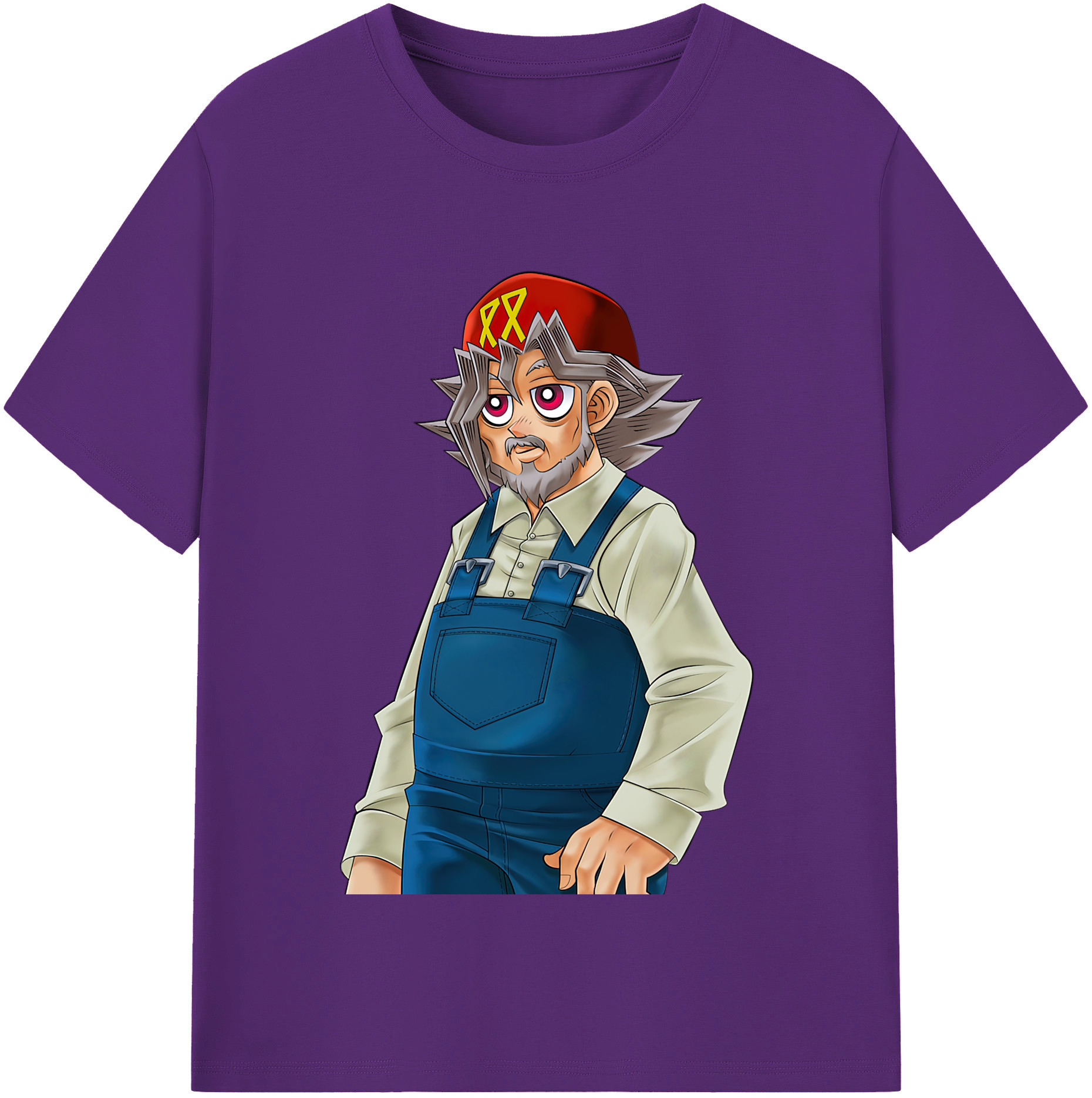 （画像用） 遊☆戯☆王 Yu-Gi-Oh! 綿100％半袖Tシャツ（フロントプリント）