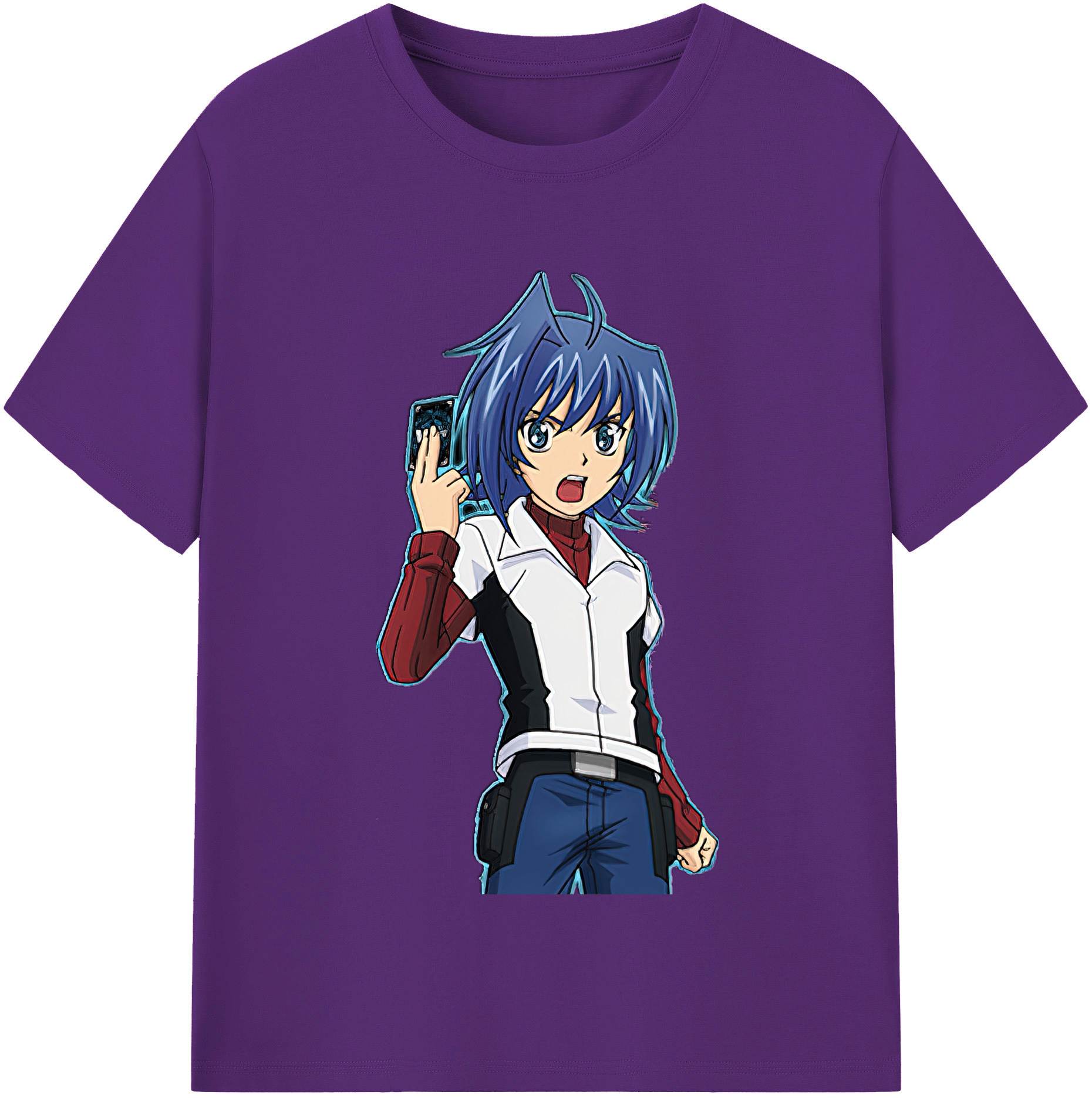 （画像用） 遊☆戯☆王 Yu-Gi-Oh! 綿100％半袖Tシャツ（フロントプリント）