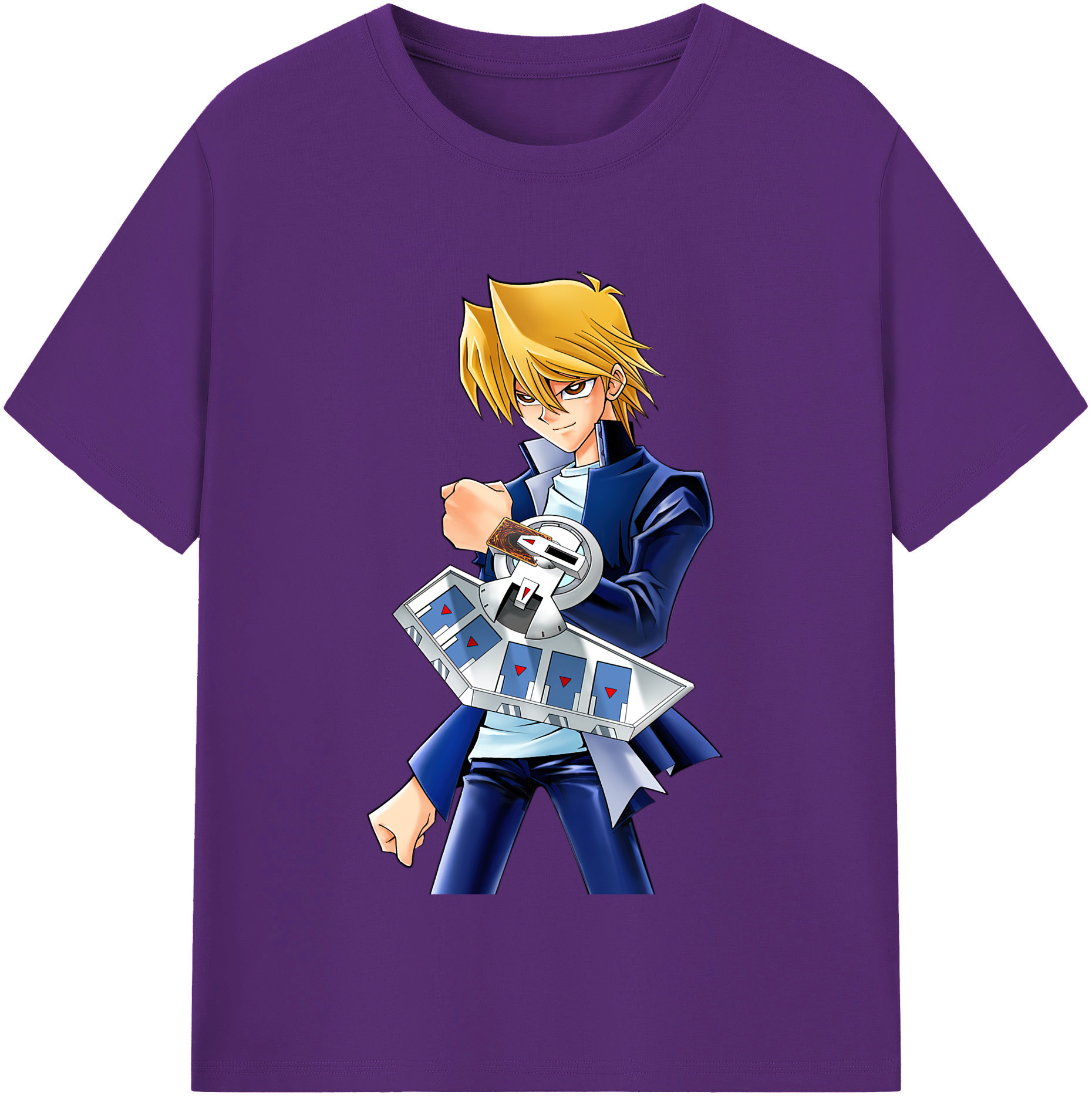 （画像用） 遊☆戯☆王 Yu-Gi-Oh! 綿100％半袖Tシャツ（フロントプリント）
