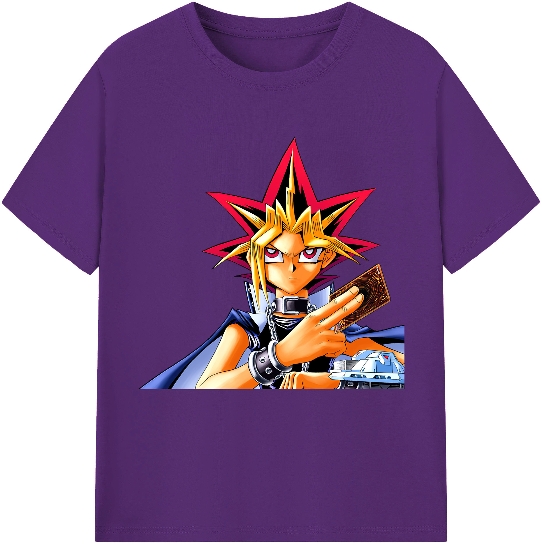 （画像用） 遊☆戯☆王 Yu-Gi-Oh! 綿100％半袖Tシャツ（フロントプリント）