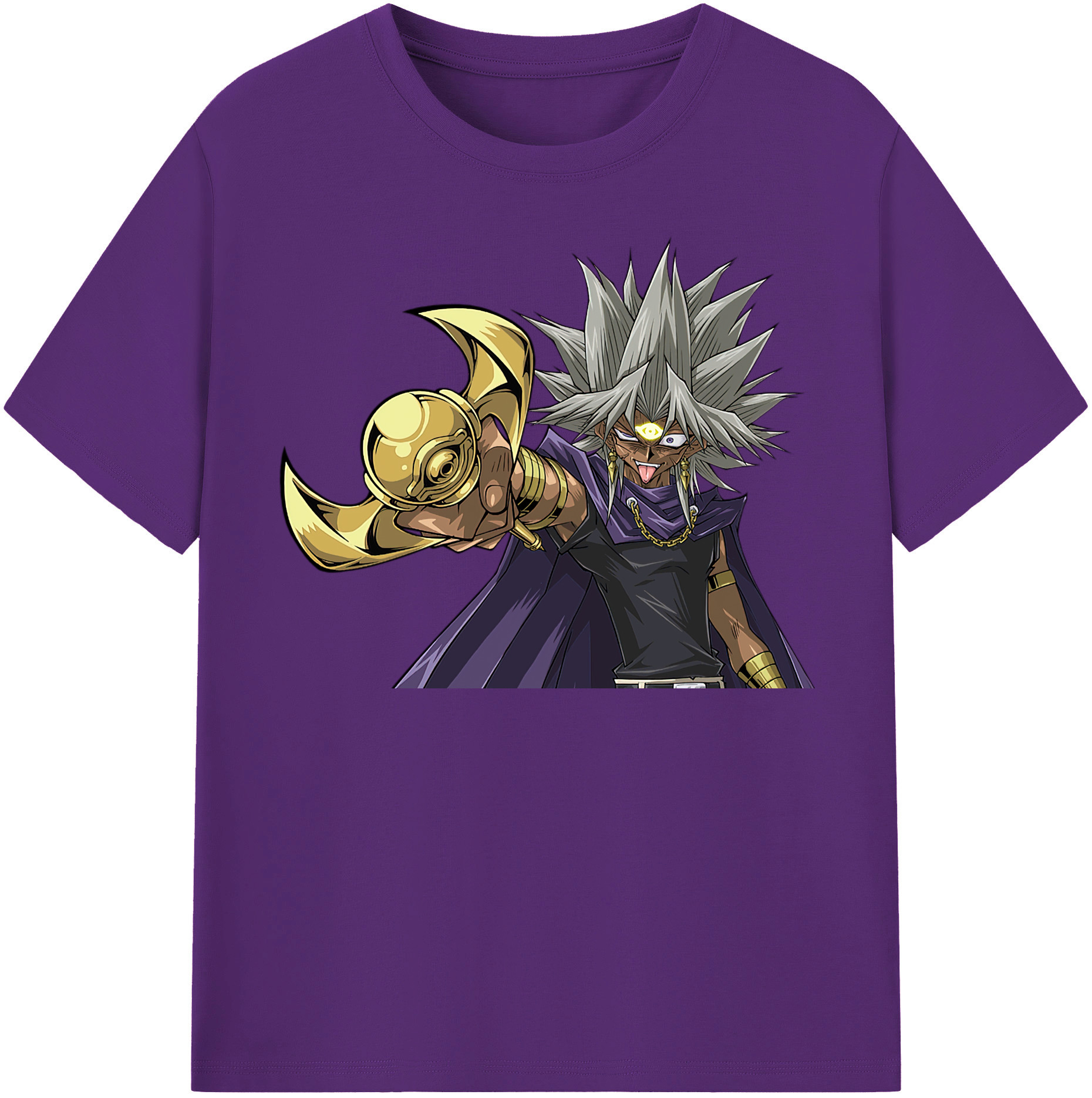 （画像用） 遊☆戯☆王 Yu-Gi-Oh! 綿100％半袖Tシャツ（フロントプリント）