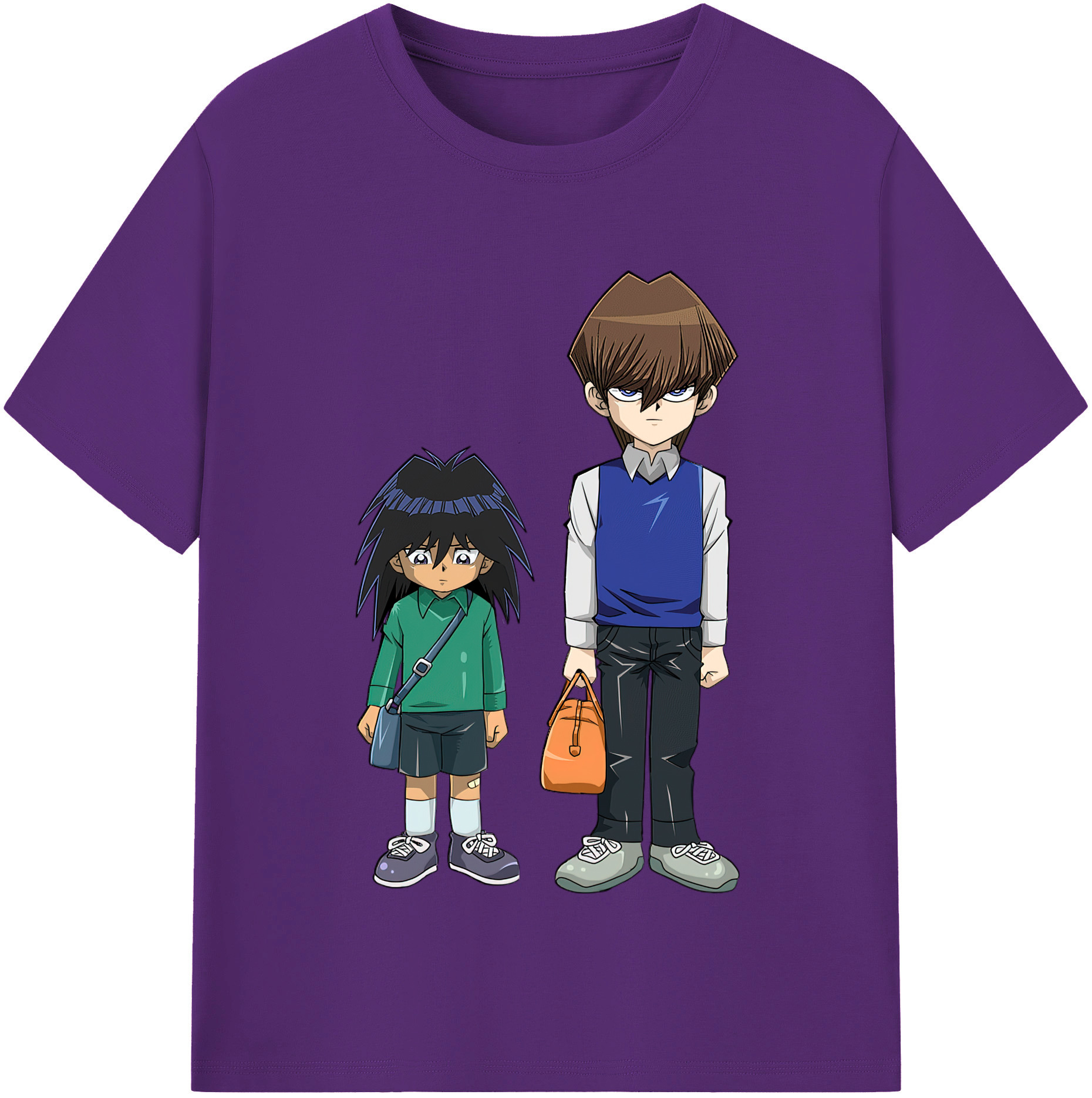 （画像用） 遊☆戯☆王 Yu-Gi-Oh! 綿100％半袖Tシャツ（フロントプリント）