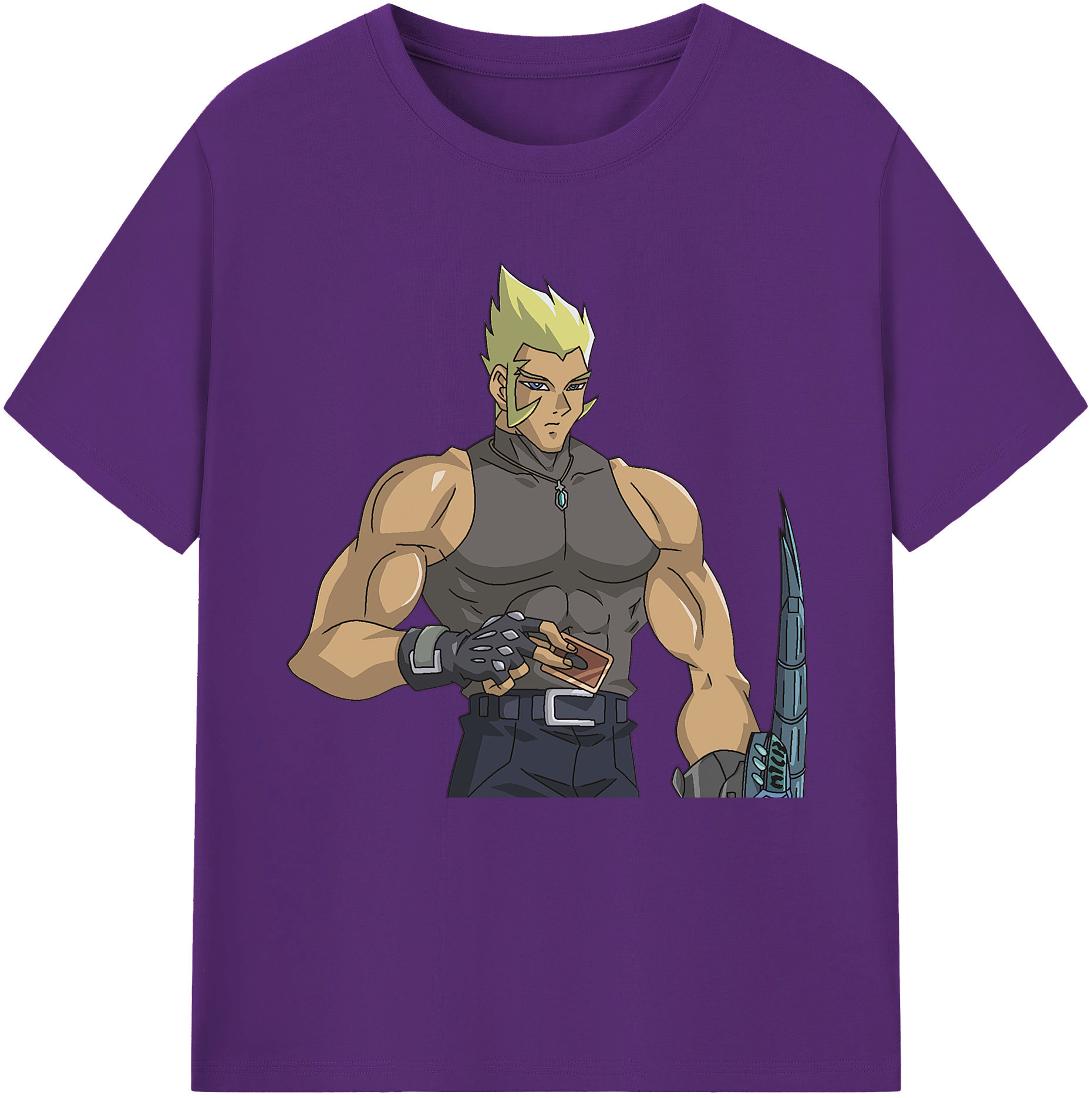 （画像用） 遊☆戯☆王 Yu-Gi-Oh! 綿100％半袖Tシャツ（フロントプリント）