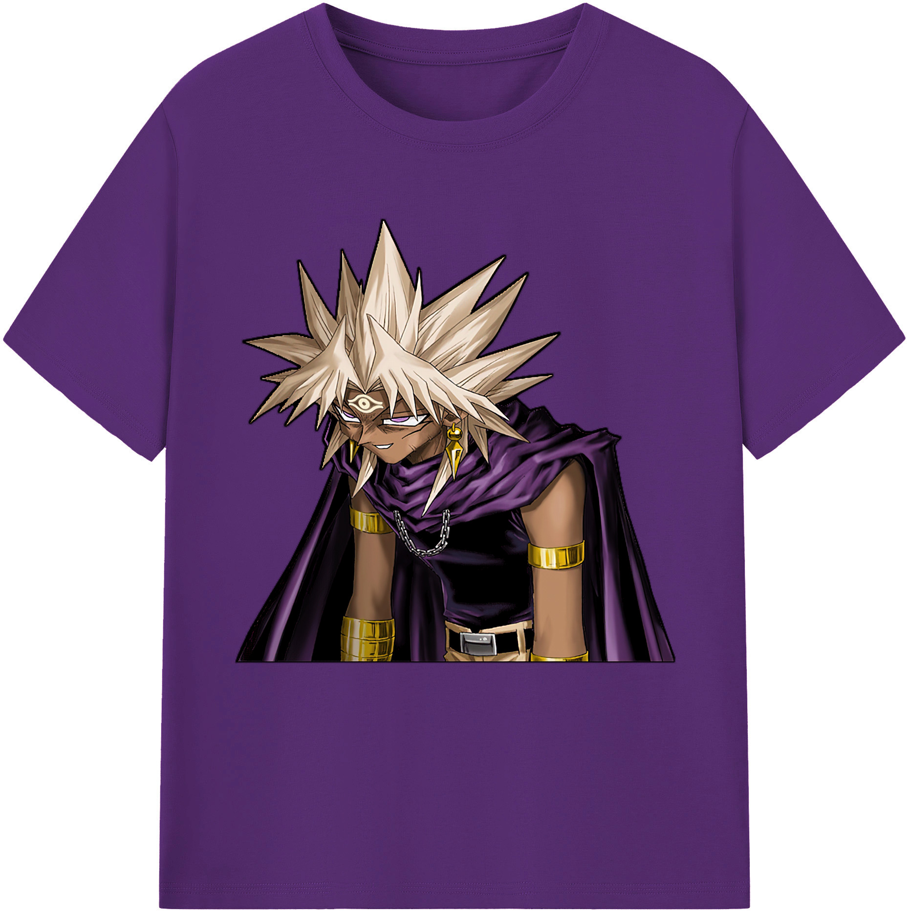 （画像用） 遊☆戯☆王 Yu-Gi-Oh! 綿100％半袖Tシャツ（フロントプリント）