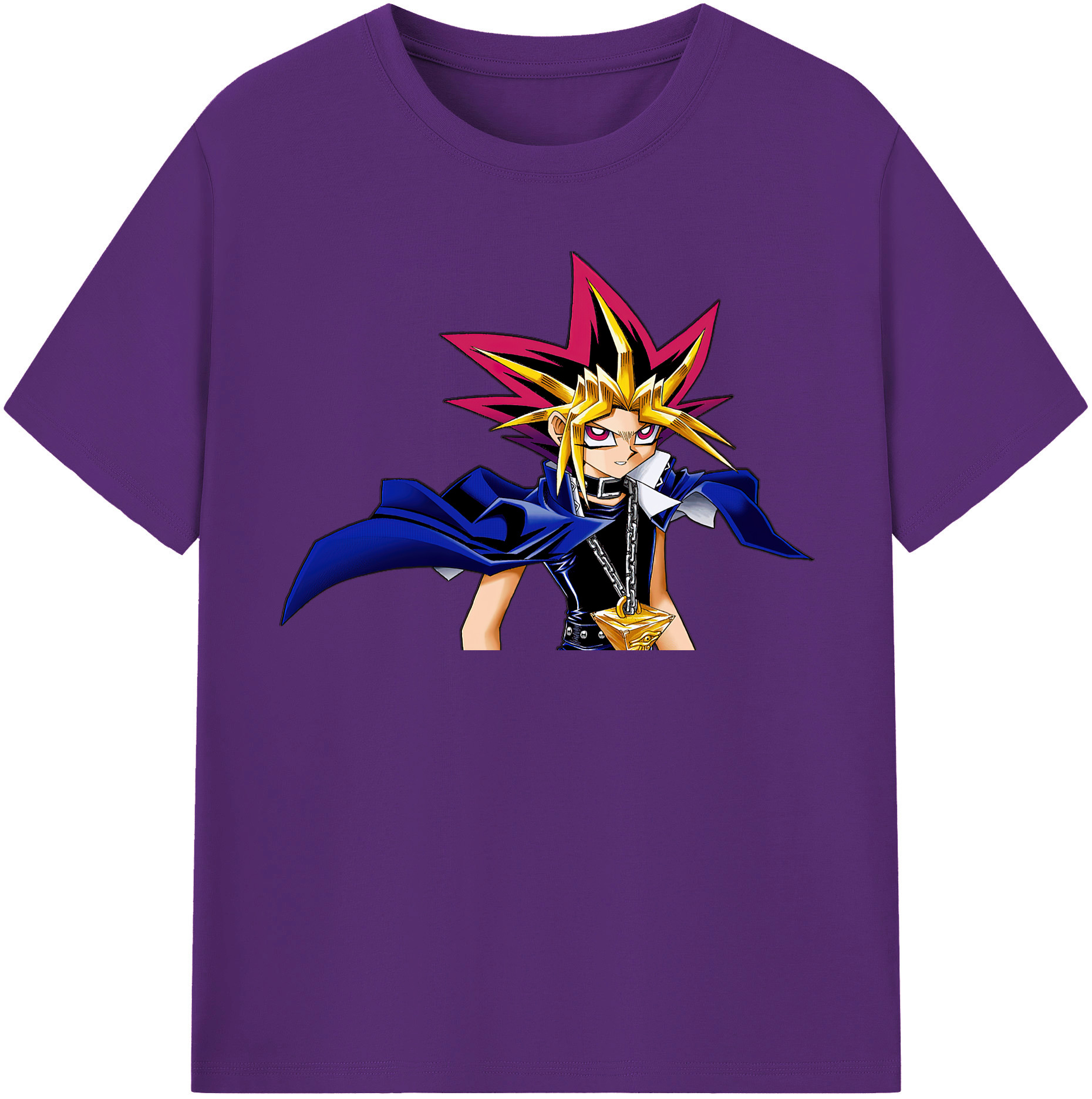 （画像用） 遊☆戯☆王 Yu-Gi-Oh! 綿100％半袖Tシャツ（フロントプリント）