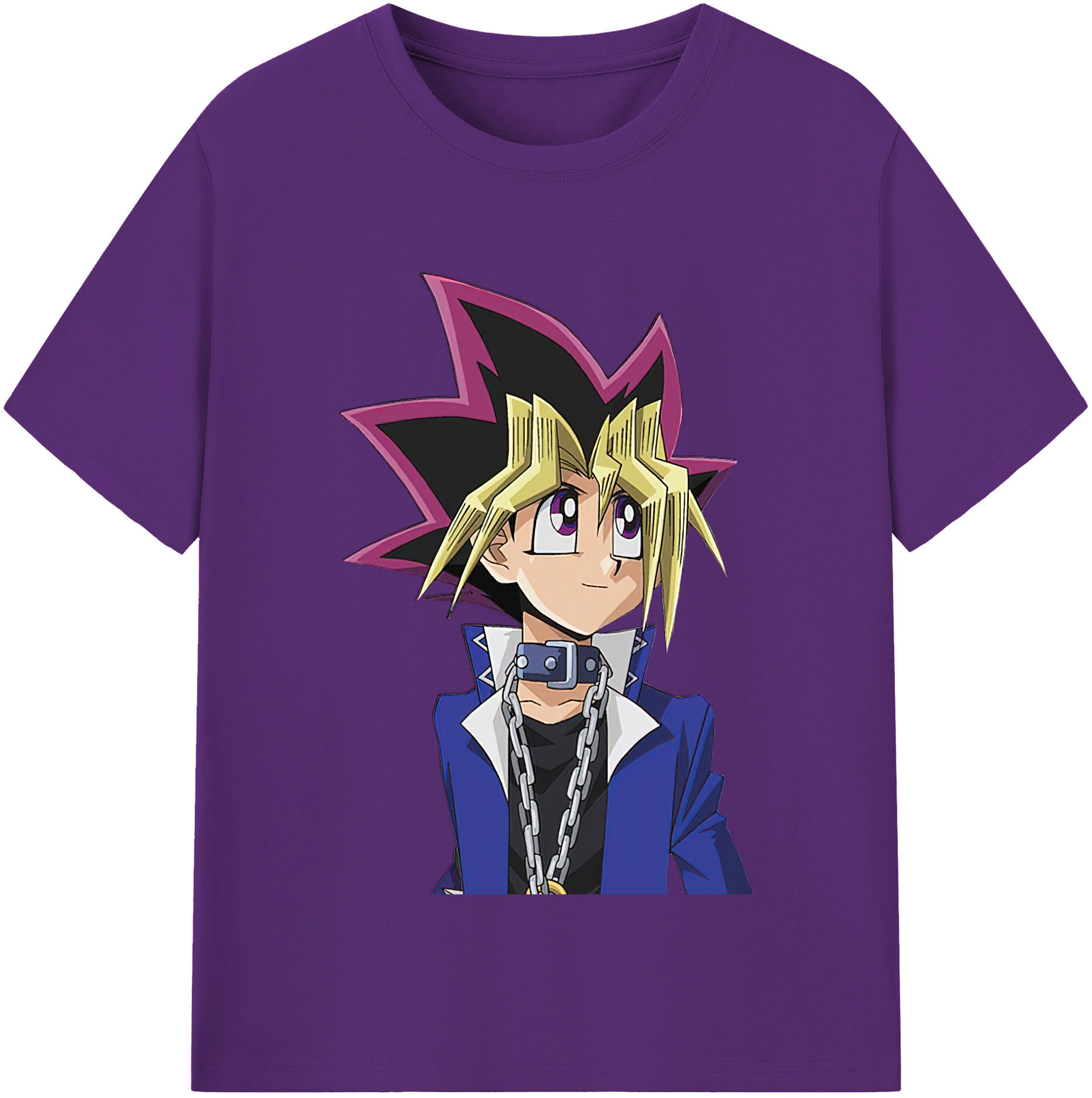 （画像用） 遊☆戯☆王 Yu-Gi-Oh! 綿100％半袖Tシャツ（フロントプリント）