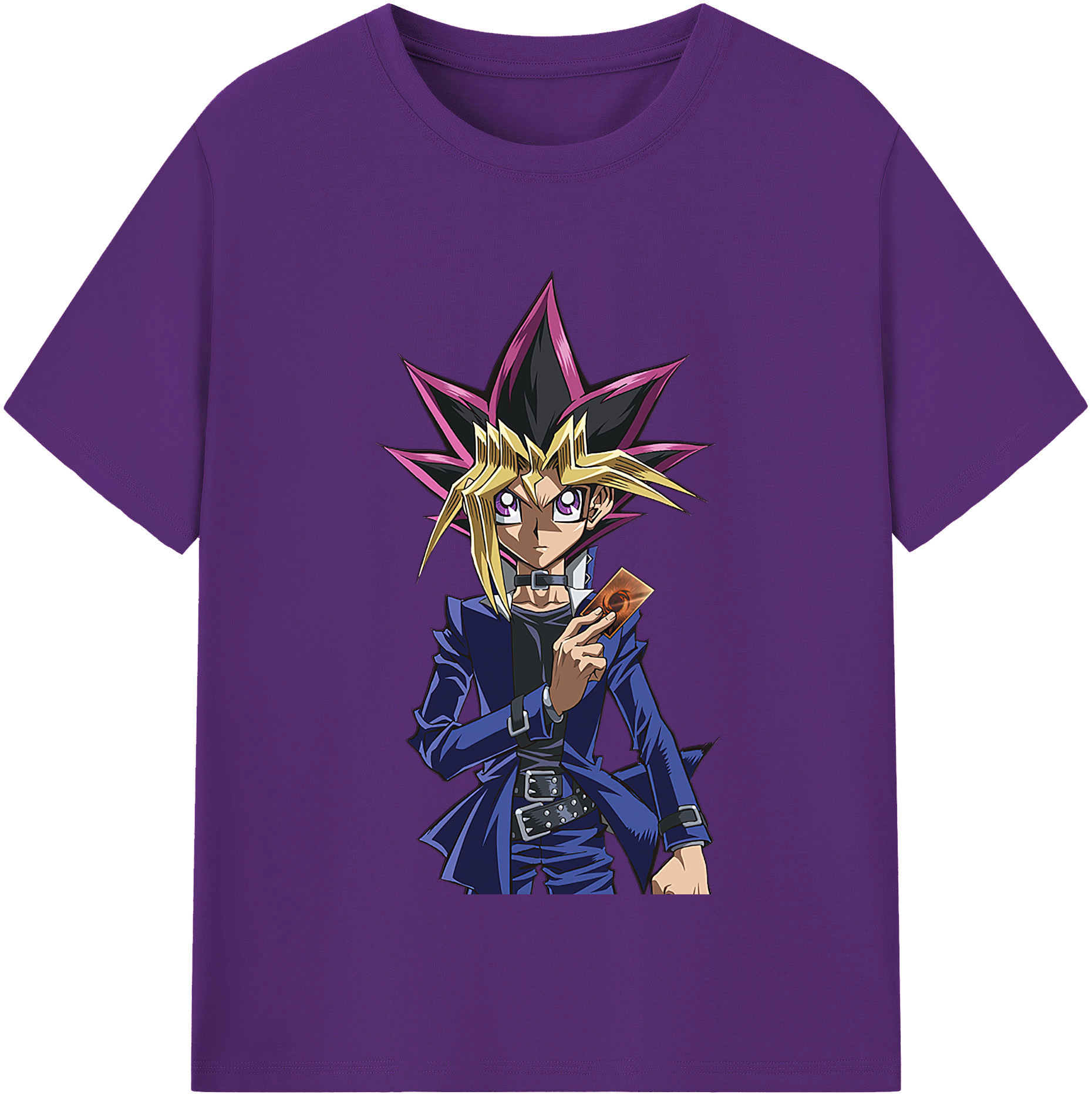 （画像用） 遊☆戯☆王 Yu-Gi-Oh! 綿100％半袖Tシャツ（フロントプリント）