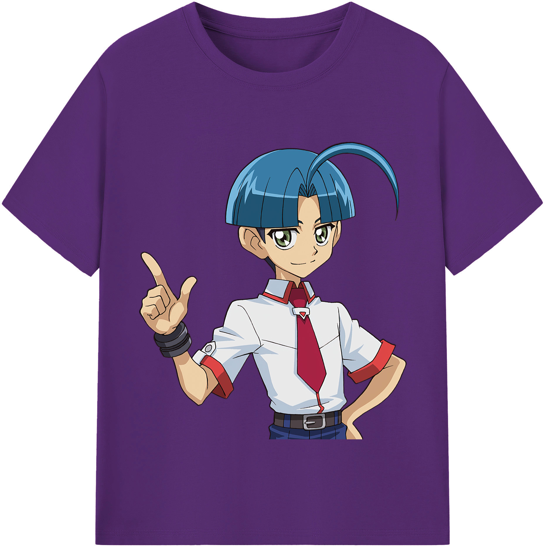 （画像用） 遊☆戯☆王 Yu-Gi-Oh! 綿100％半袖Tシャツ（フロントプリント）