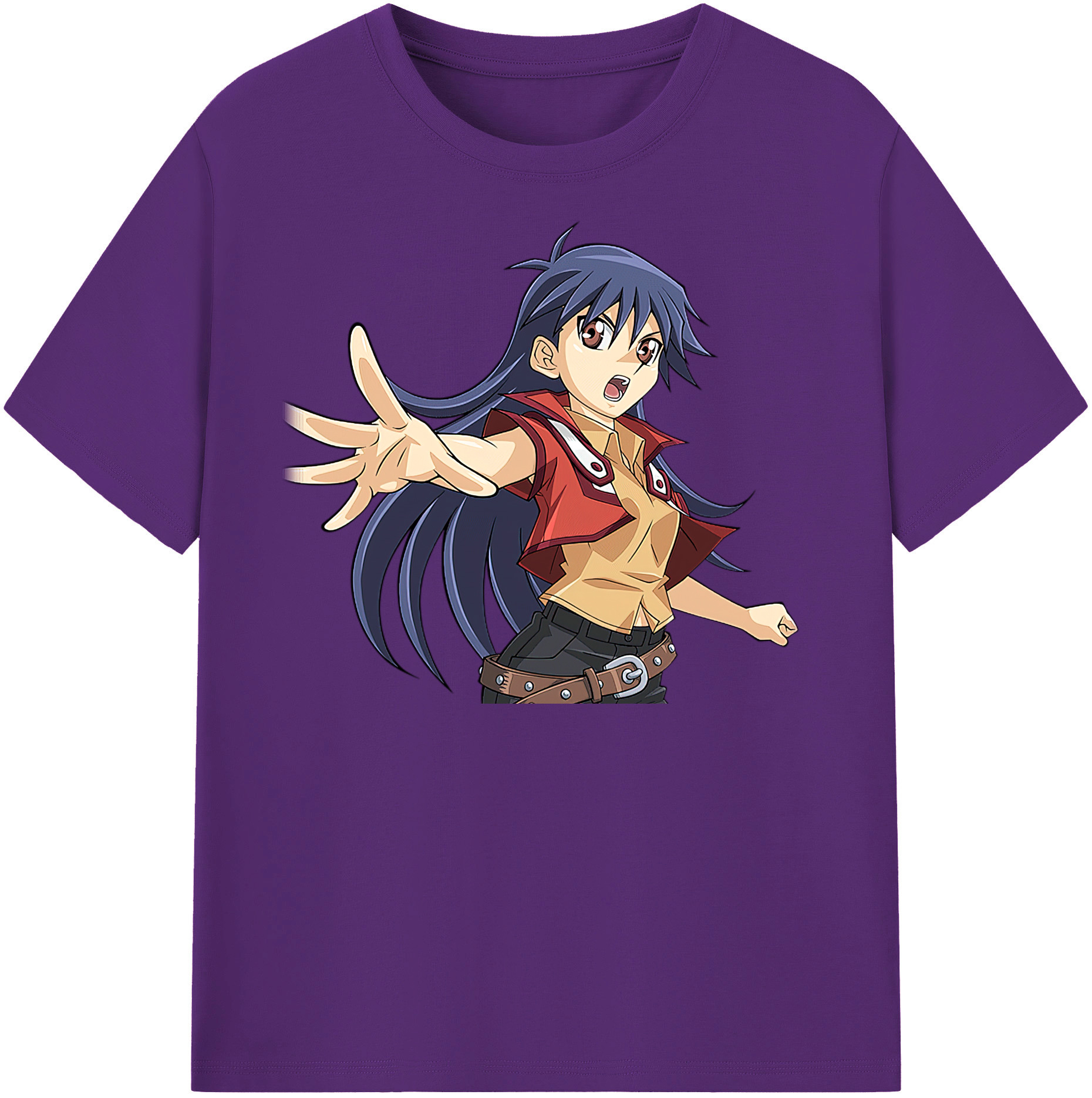 （画像用） 遊☆戯☆王 Yu-Gi-Oh! 綿100％半袖Tシャツ（フロントプリント）