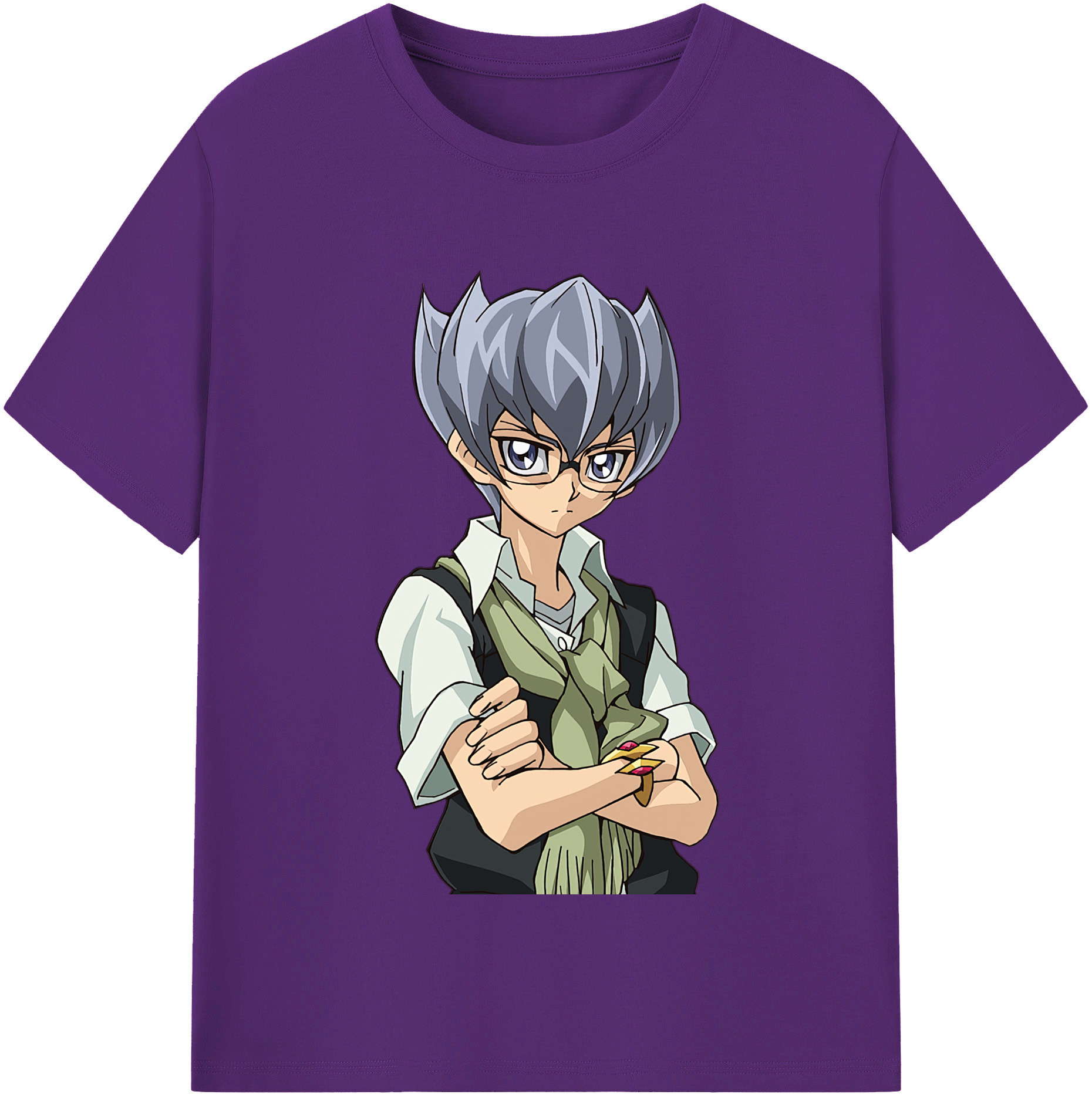 （画像用） 遊☆戯☆王 Yu-Gi-Oh! 綿100％半袖Tシャツ（フロントプリント）