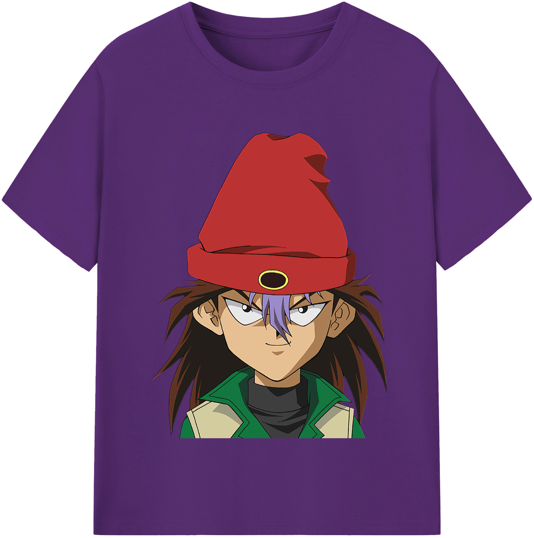 （画像用） 遊☆戯☆王 Yu-Gi-Oh! 綿100％半袖Tシャツ（フロントプリント）