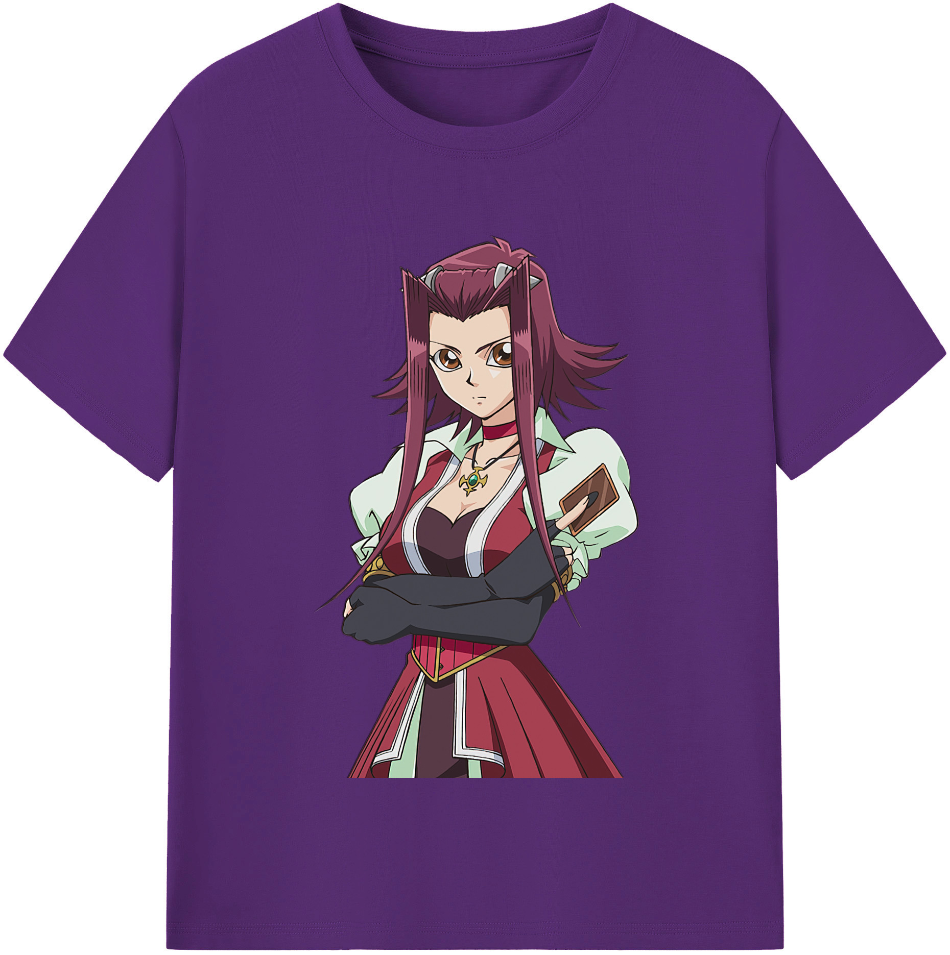 （画像用） 遊☆戯☆王 Yu-Gi-Oh! 綿100％半袖Tシャツ（フロントプリント）